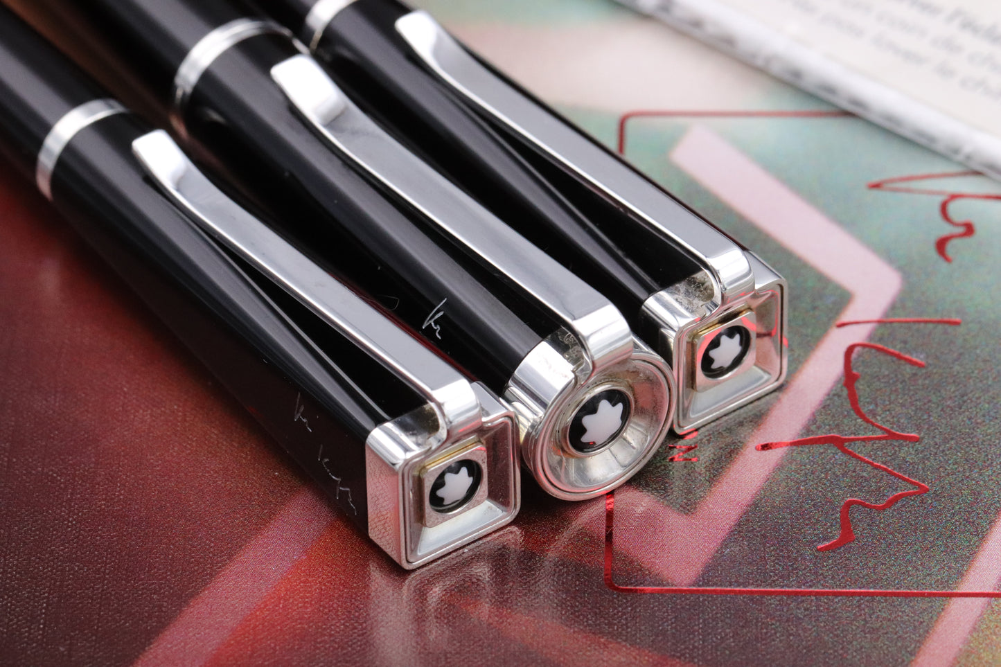 Montblanc Writers Edition Franz Kafka FP, BP, MP Set - FP NEVER INKED