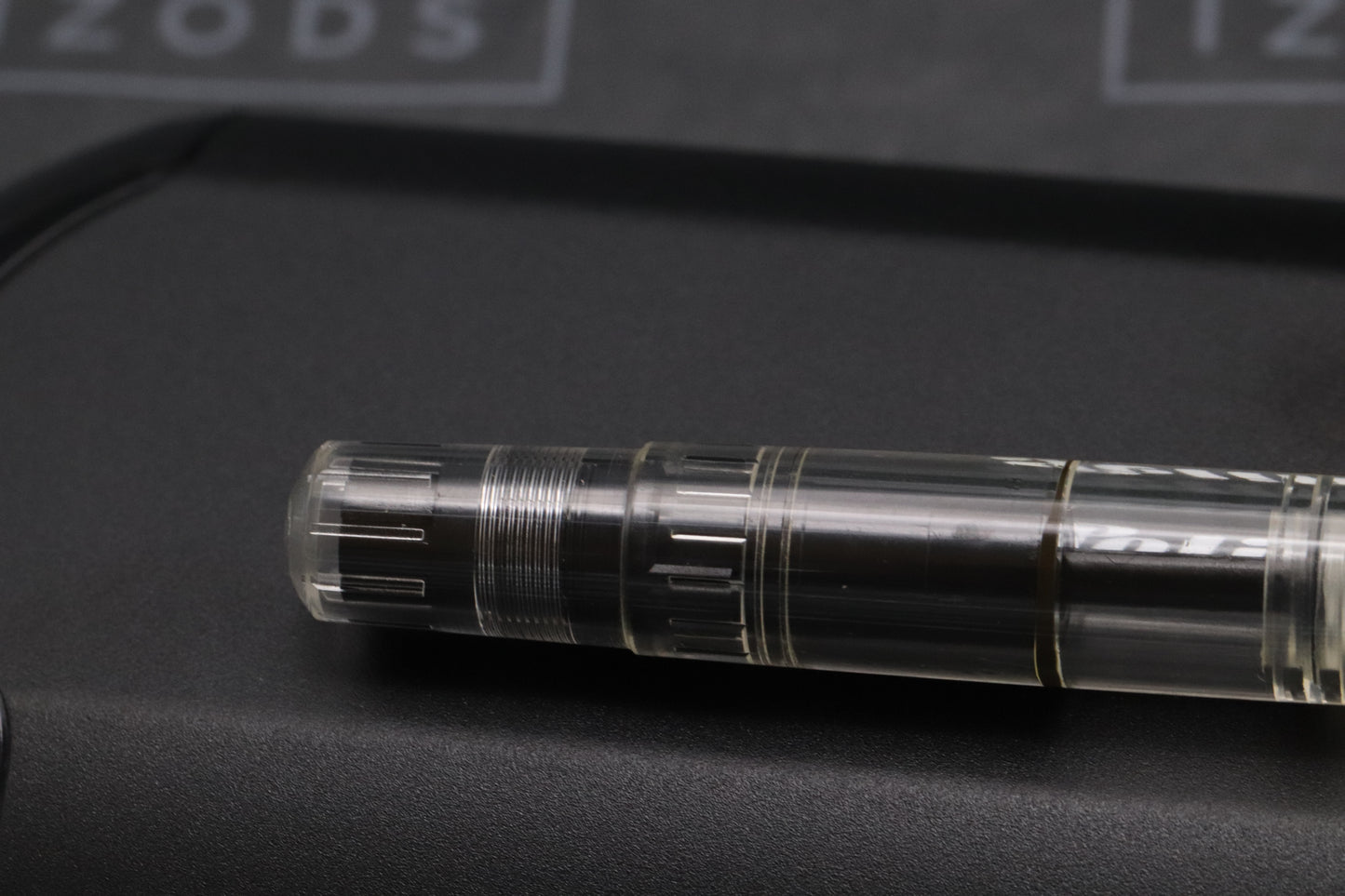 Pelikan 'M481' Demonstrator Fountain Pen - NEVER INKED - Steel Broad Nib