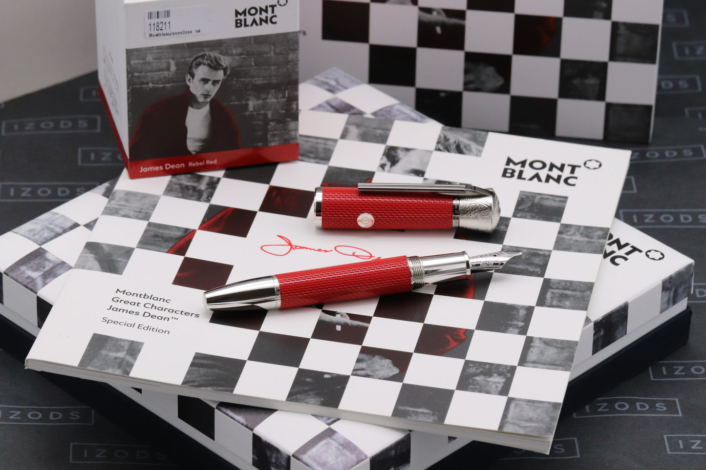 Montblanc Great Characters James Dean Fountain Pen and Ink - UNUSED