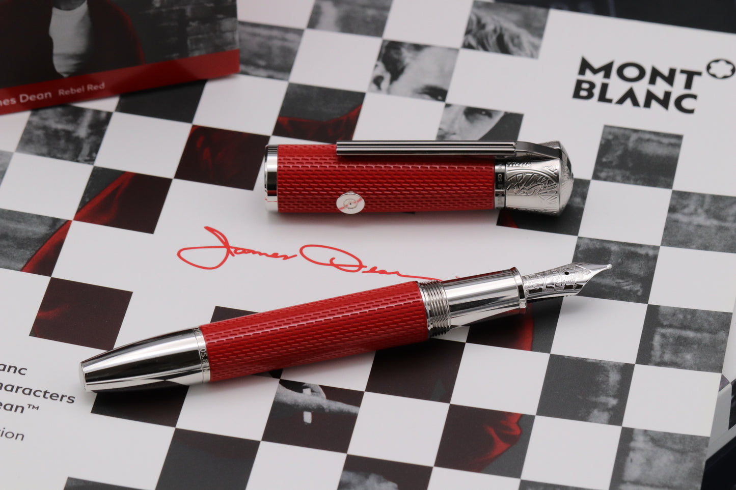 Montblanc Great Characters James Dean Fountain Pen and Ink - UNUSED