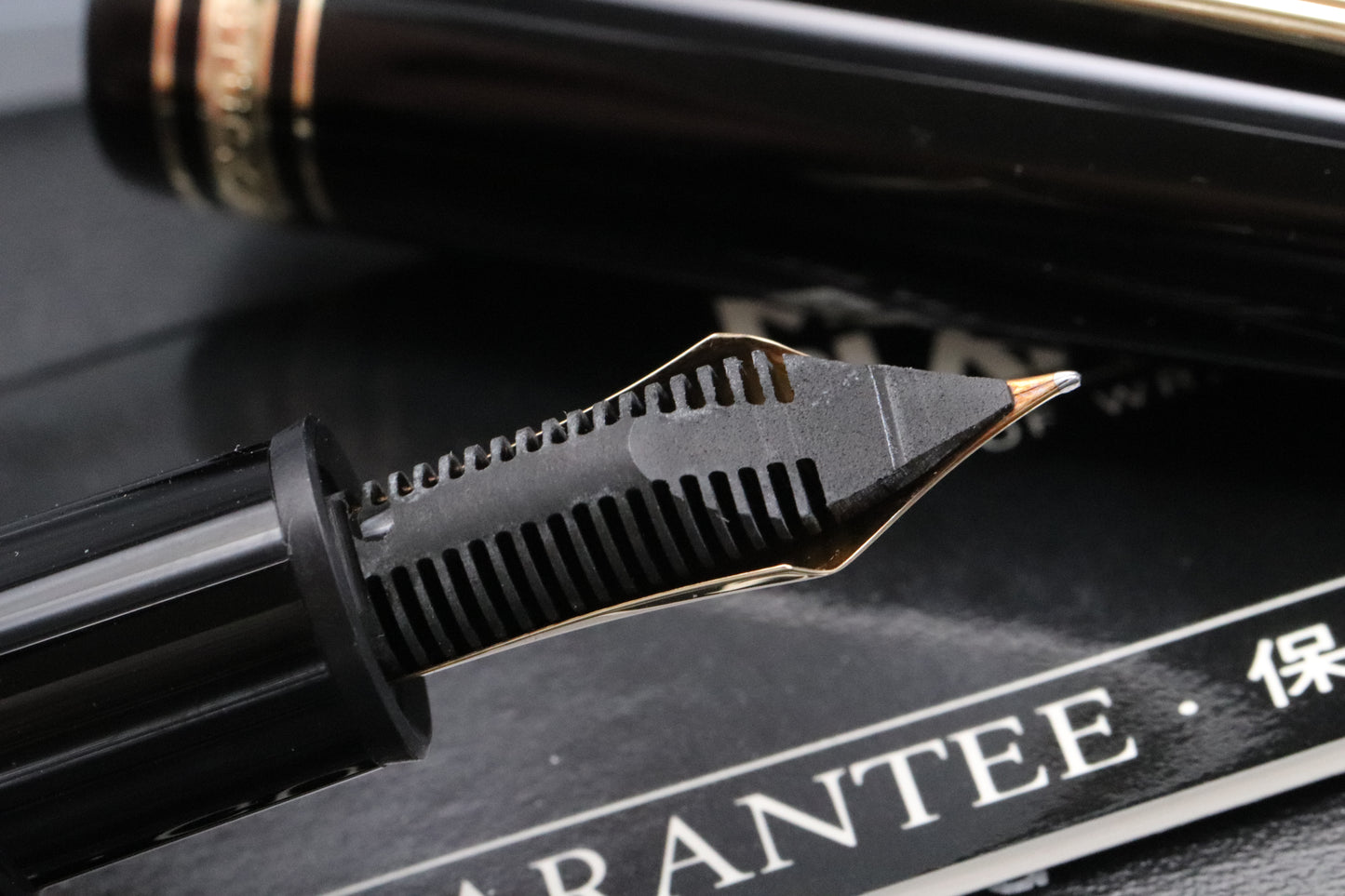 Montblanc Meisterstuck 149 Gold Coated Fountain Pen - 1985 - EF Nib