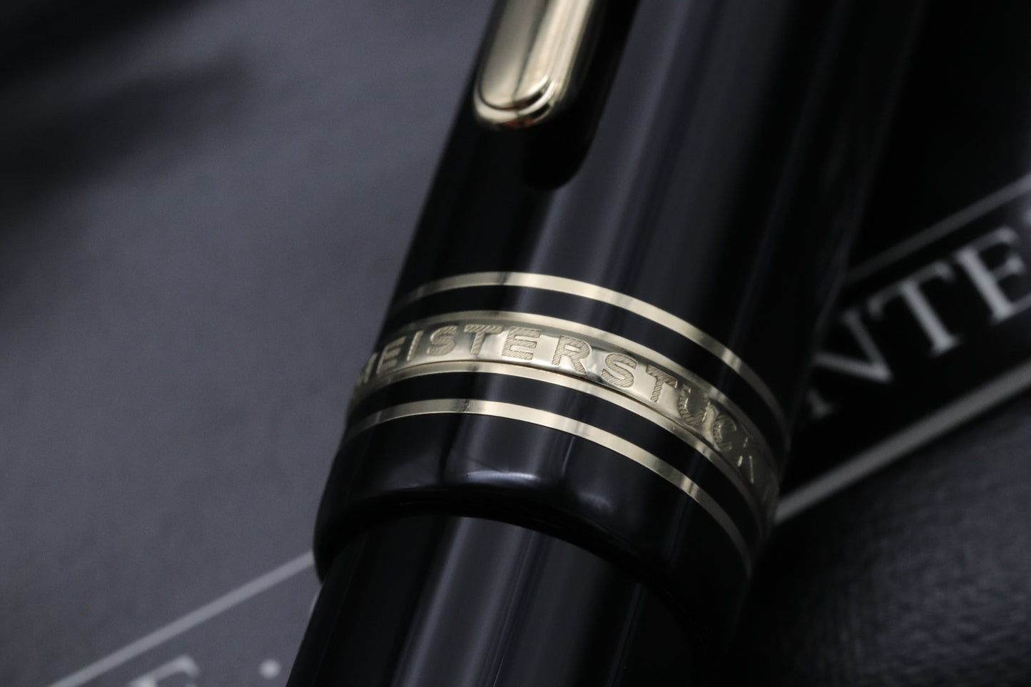 Montblanc Meisterstuck 149 Gold Coated Fountain Pen - 1985 - EF Nib
