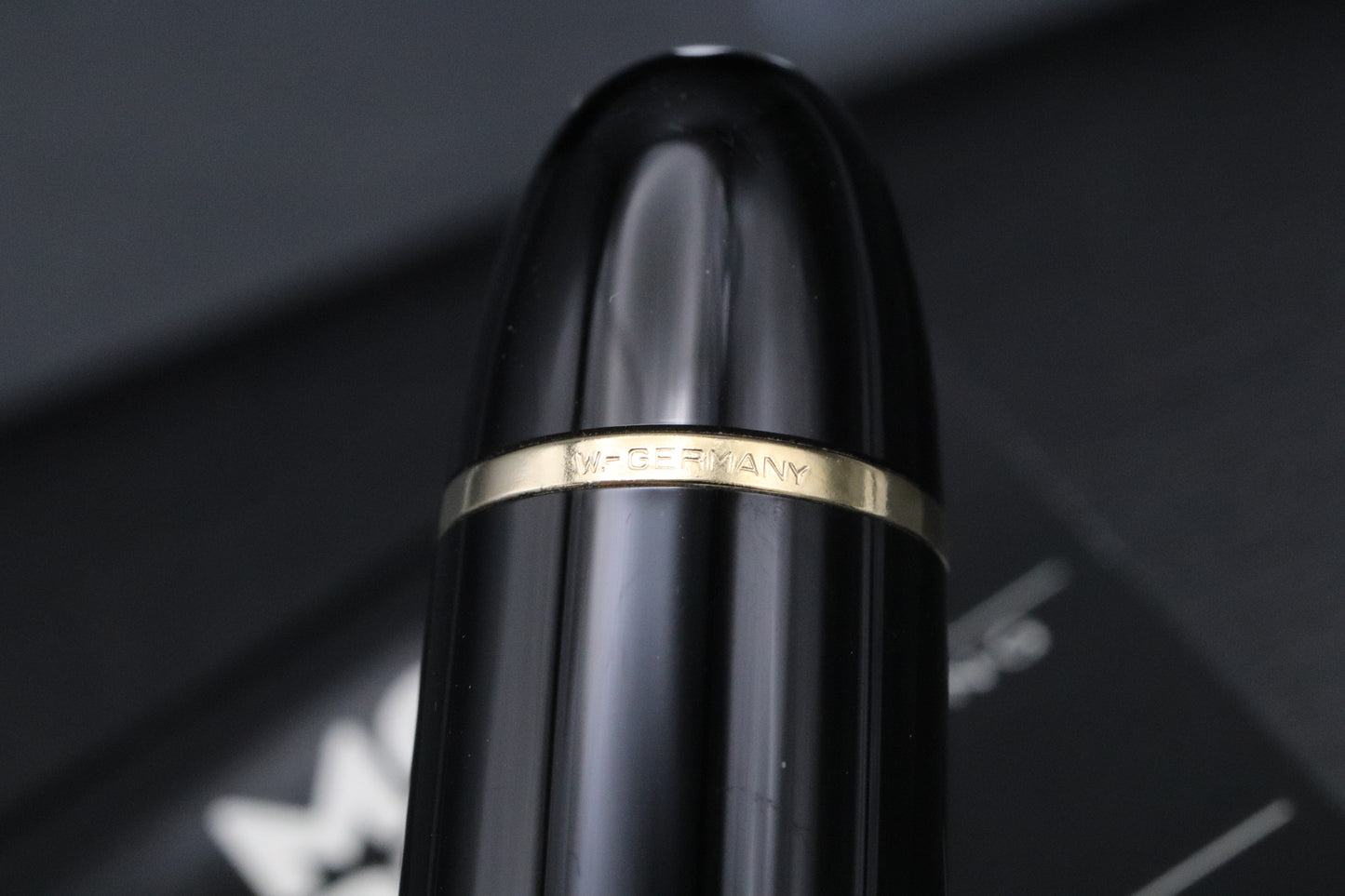 Montblanc Meisterstuck 149 Gold Coated Fountain Pen - 1985 - EF Nib