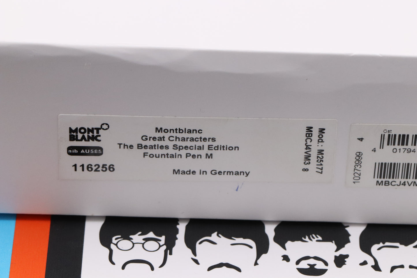 Montblanc Great Characters The Beatles Special Edition Fountain Pen - UNUSED