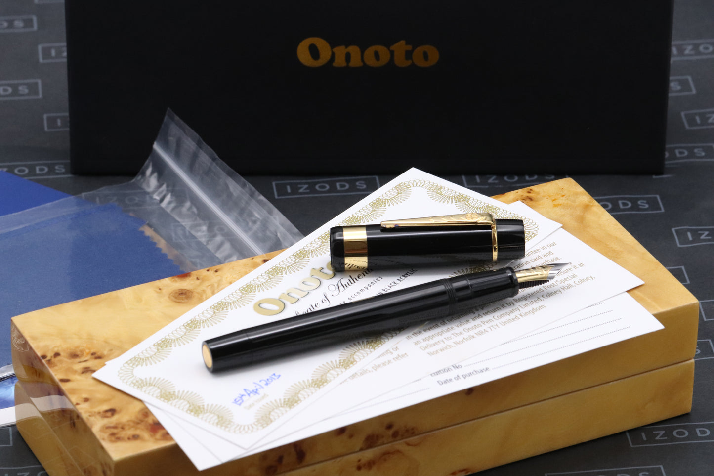 Onoto Magna Plunger Fill 2013 Limited Edition Fountain Pen - 18k IB Nib