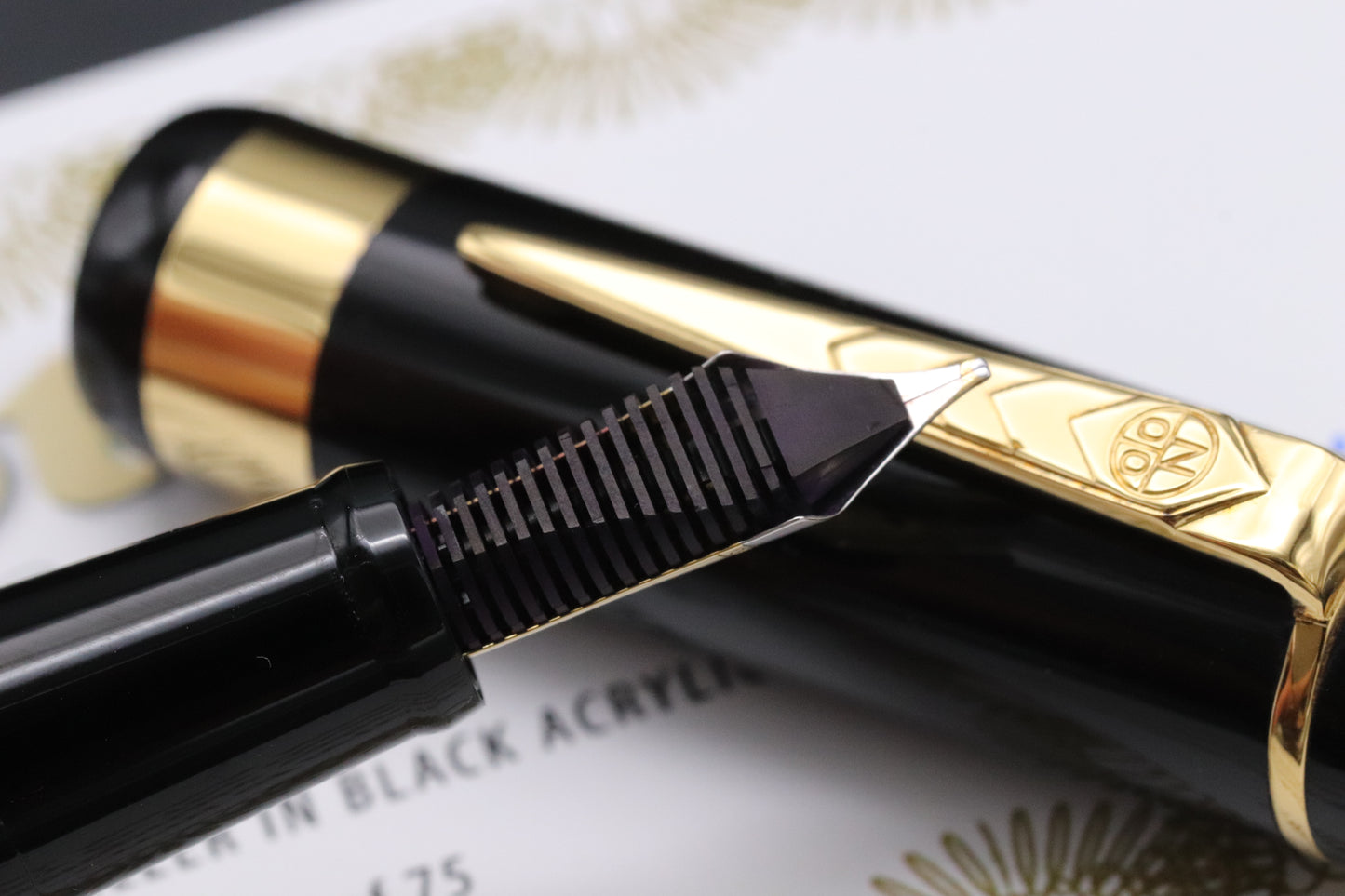 Onoto Magna Plunger Fill 2013 Limited Edition Fountain Pen - 18k IB Nib