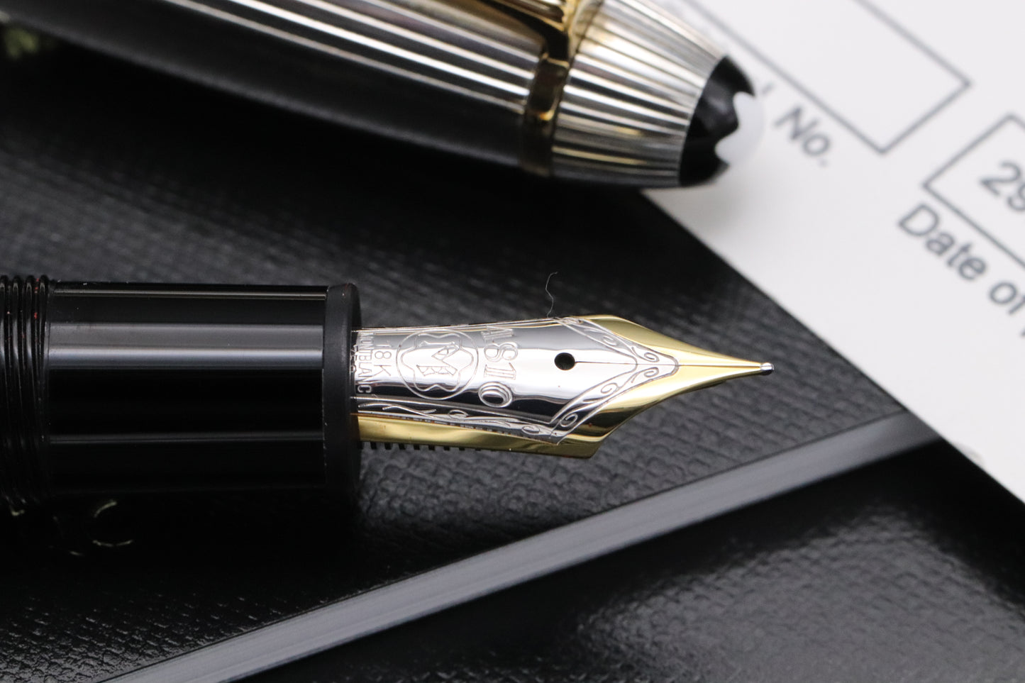 Montblanc Meisterstück 146 LeGrand Doue Sterling Silver Fountain Pen - EF Nib