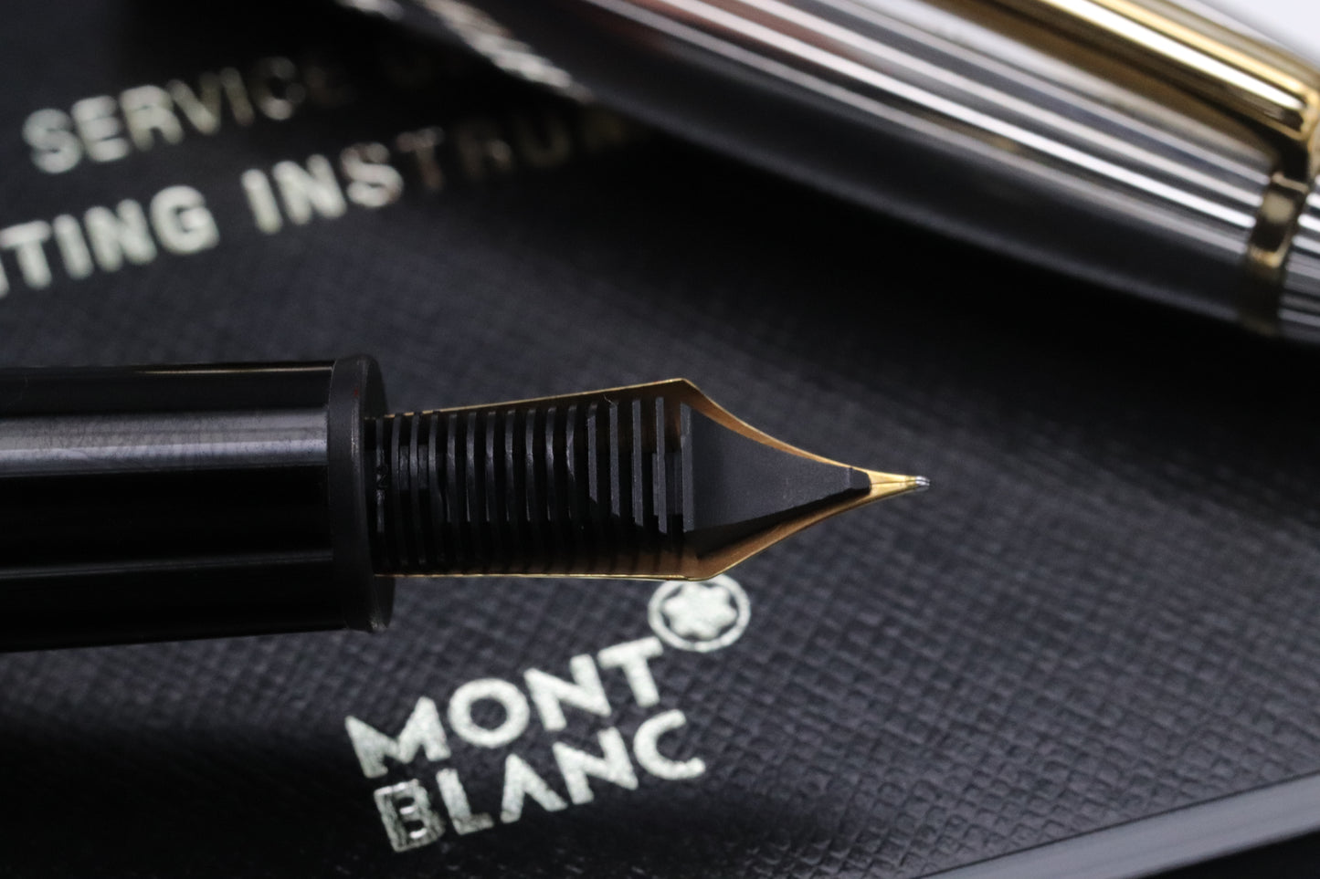 Montblanc Meisterstück 146 LeGrand Doue Sterling Silver Fountain Pen - EF Nib