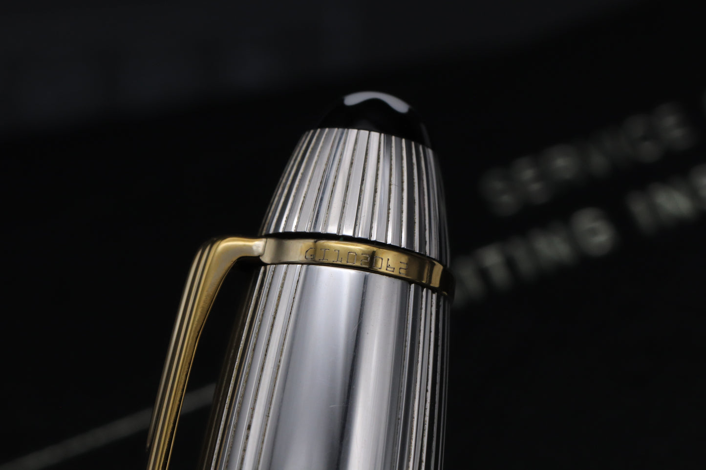 Montblanc Meisterstück 146 LeGrand Doue Sterling Silver Fountain Pen - EF Nib