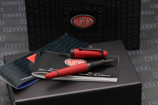 Aurora 88 Red Mamba Limited Edition Fountain Pen - Extra Fine Nib