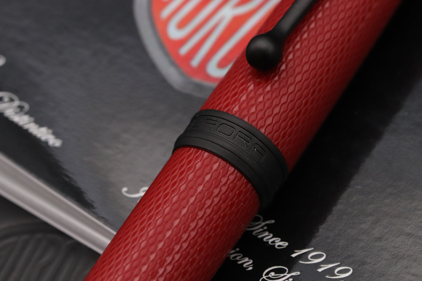 Aurora 88 Red Mamba Limited Edition Fountain Pen - Extra Fine Nib