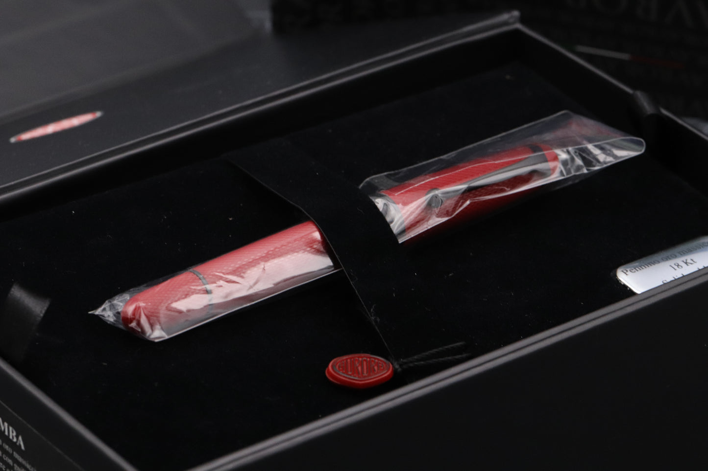 Aurora 88 Red Mamba Limited Edition Fountain Pen - Extra Fine Nib