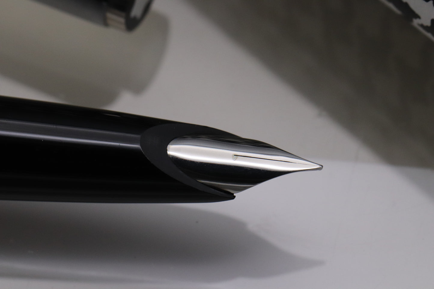 Montblanc Carrera Lilac Steel Fountain Pen, Ballpoint Pen and Pouch - UNUSED