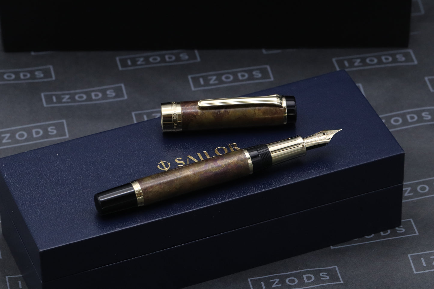 Sailor CYLINT Gold Patina Fountain Pen