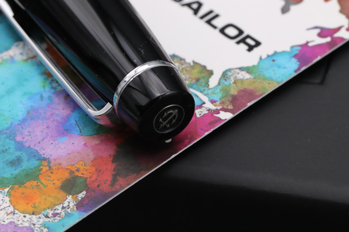 Sailor King of Pen Pro Gear Black Fountain Pen - Broad CI 'The Nibsmith' Nib