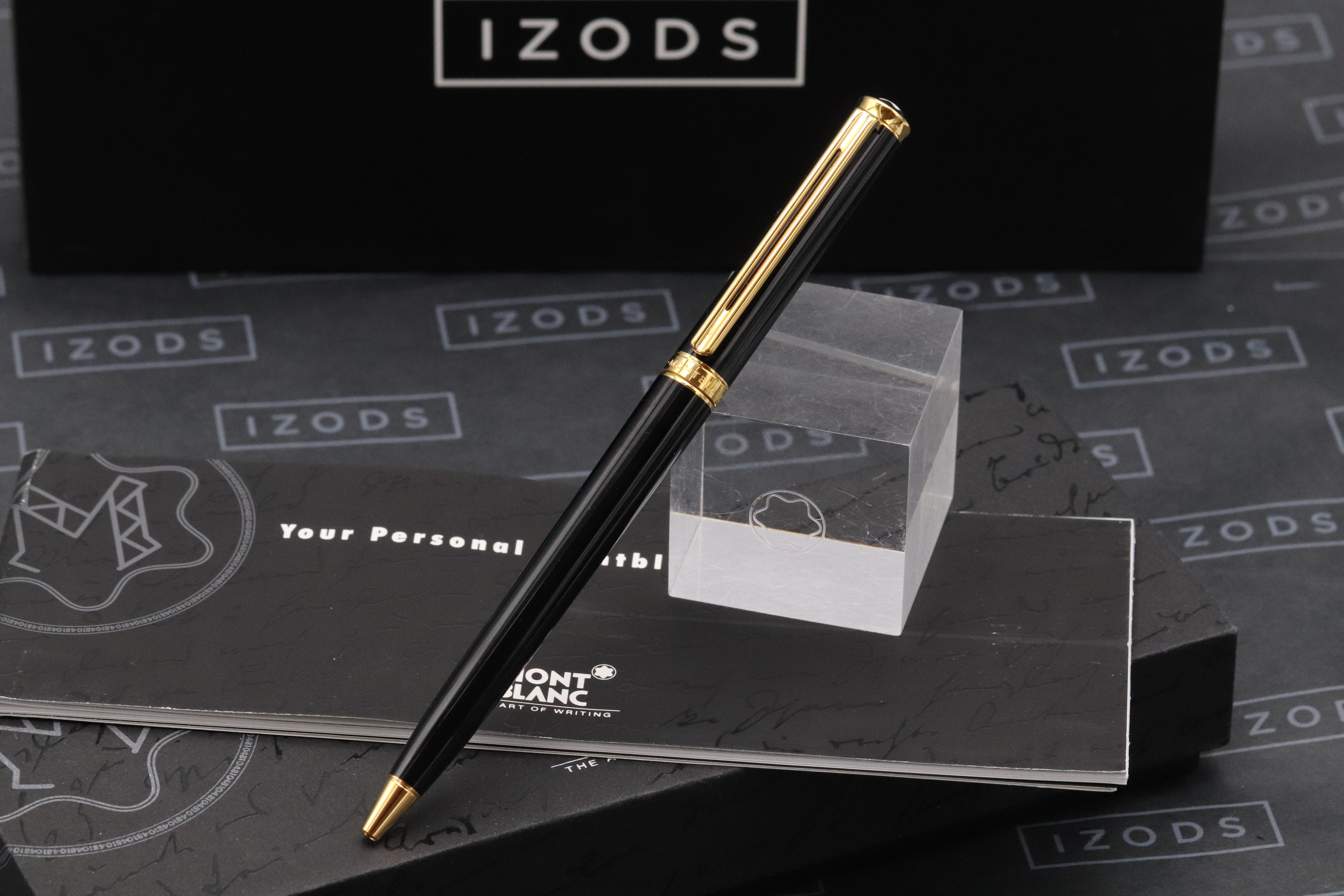 Montblanc Noblesse Oblige Black Ballpoint Pen – IZODS