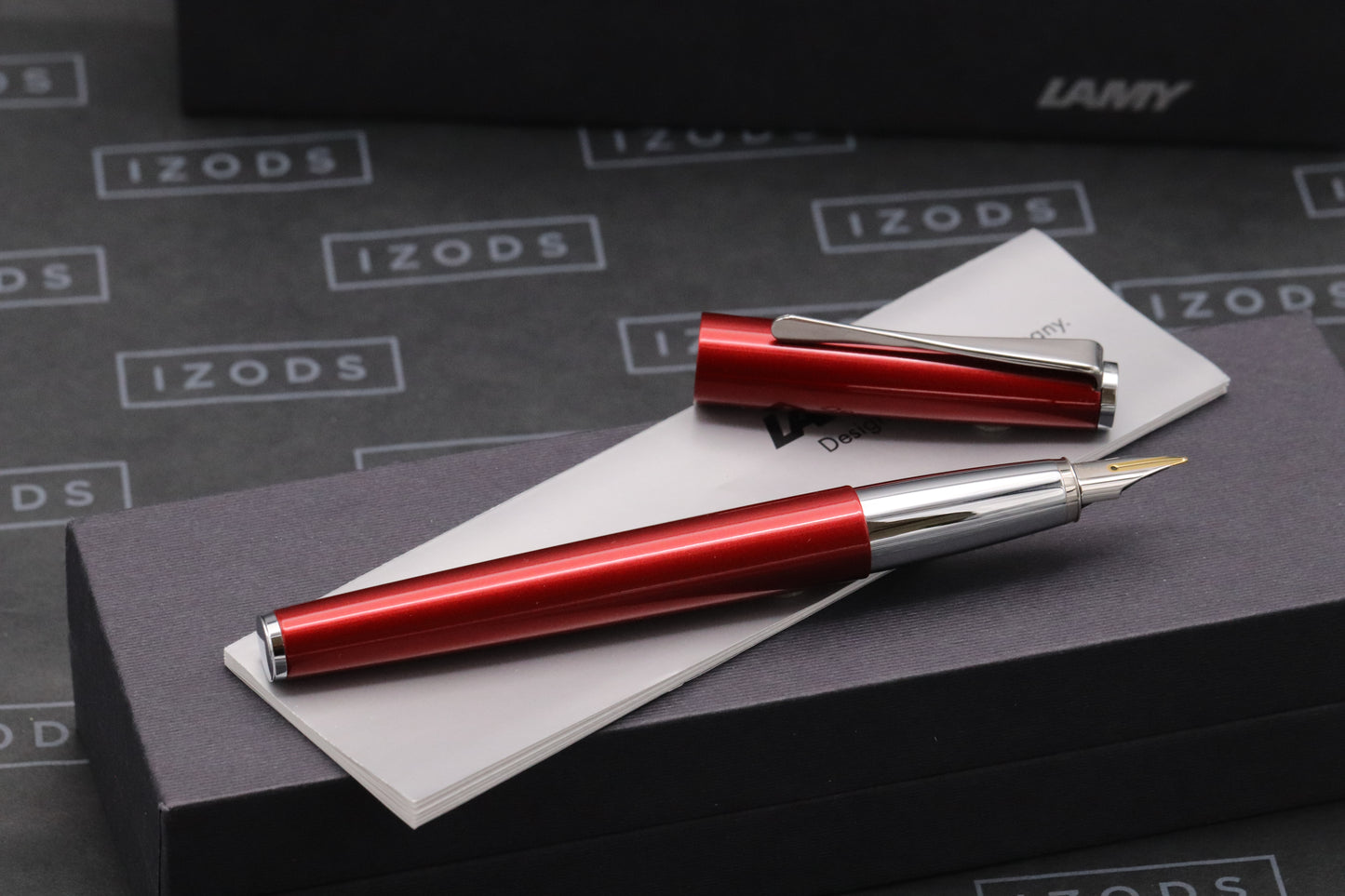Lamy Studio Piano Red Fountain Pen - UNUSED