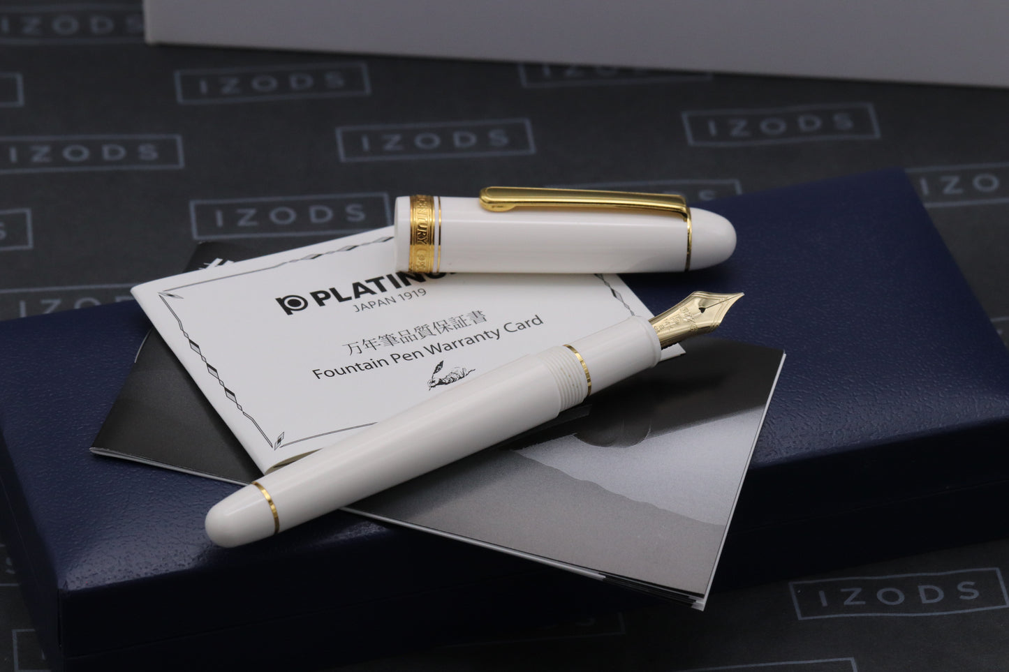 Platinum 3776 Laurel Chenoceau Fountain Pen - Flex Broad CI John Mottishaw Nib