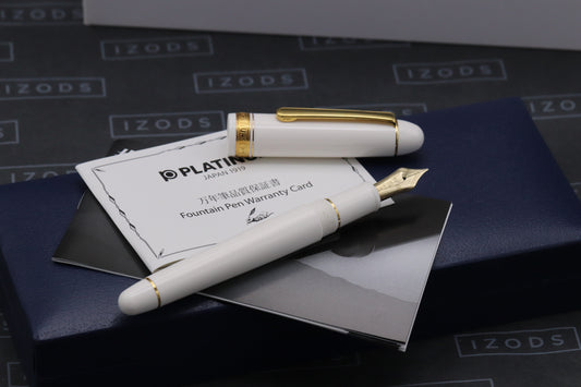 Platinum 3776 Laurel Chenoceau Fountain Pen - Flex Broad CI John Mottishaw Nib