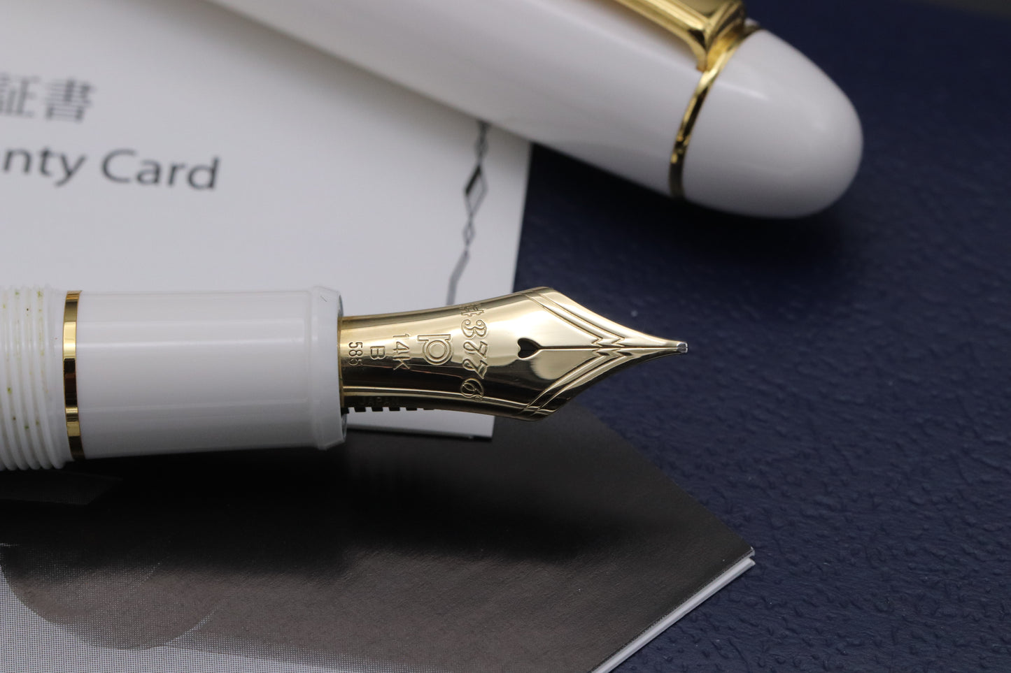 Platinum 3776 Laurel Chenoceau Fountain Pen - Flex Broad CI John Mottishaw Nib