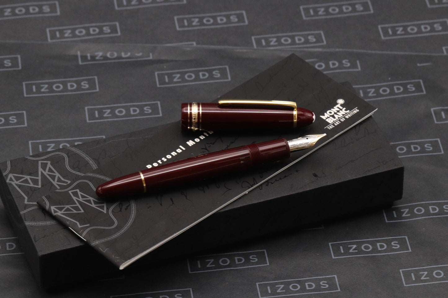 Montblanc Meisterstuck 146 LeGrand Bordeaux Fountain Pen - DIPPED - BB Nib