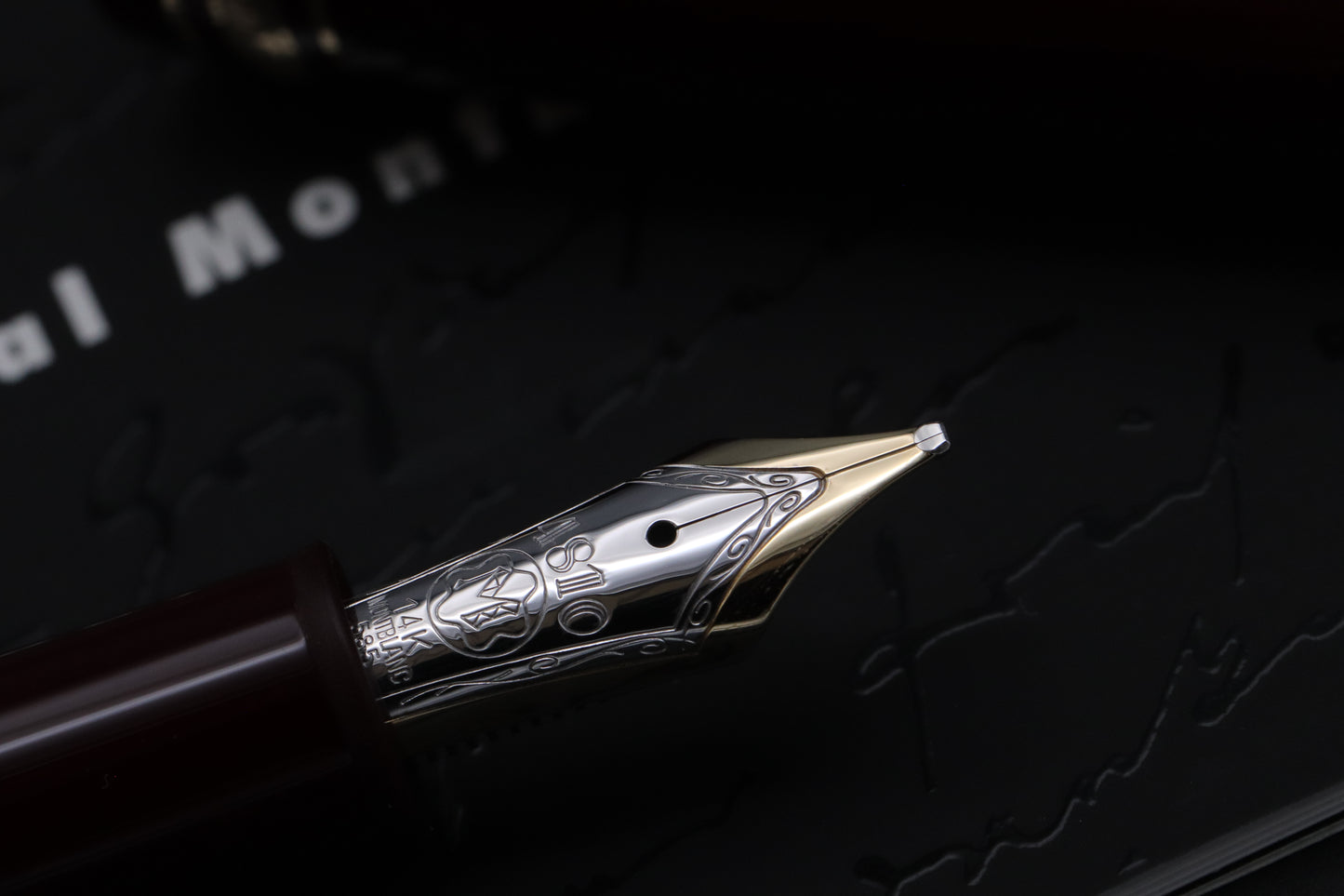 Montblanc Meisterstuck 146 LeGrand Bordeaux Fountain Pen - DIPPED - BB Nib