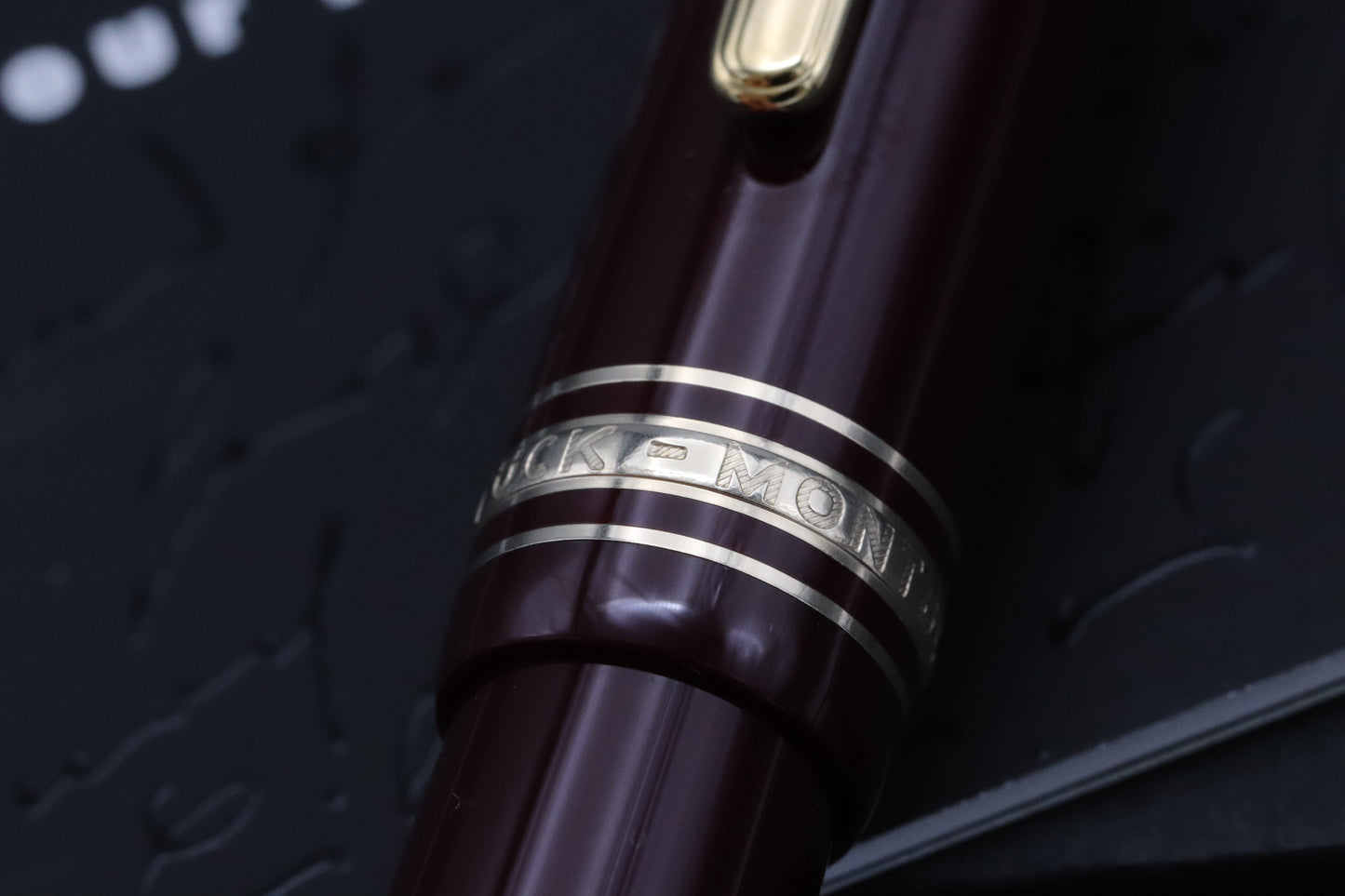 Montblanc Meisterstuck 146 LeGrand Bordeaux Fountain Pen - DIPPED - BB Nib