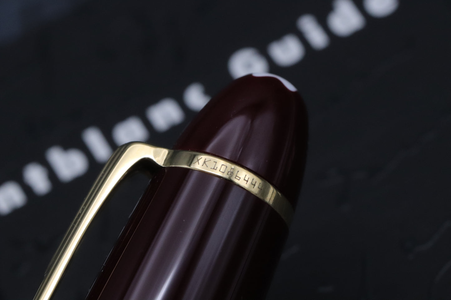 Montblanc Meisterstuck 146 LeGrand Bordeaux Fountain Pen - DIPPED - BB Nib