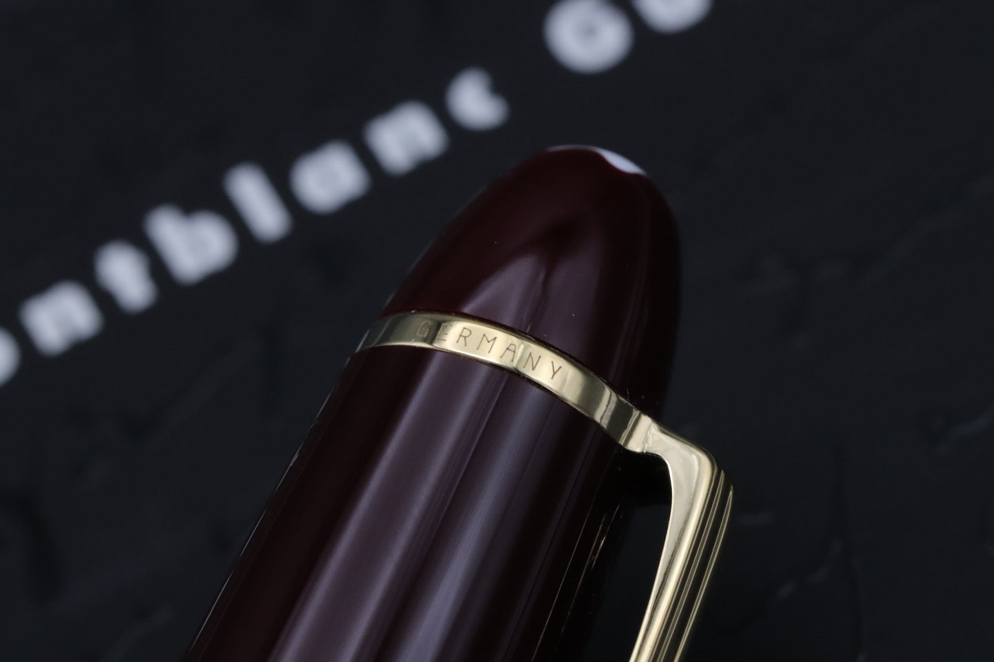 Montblanc Meisterstuck 146 LeGrand Bordeaux Fountain Pen - DIPPED - BB Nib