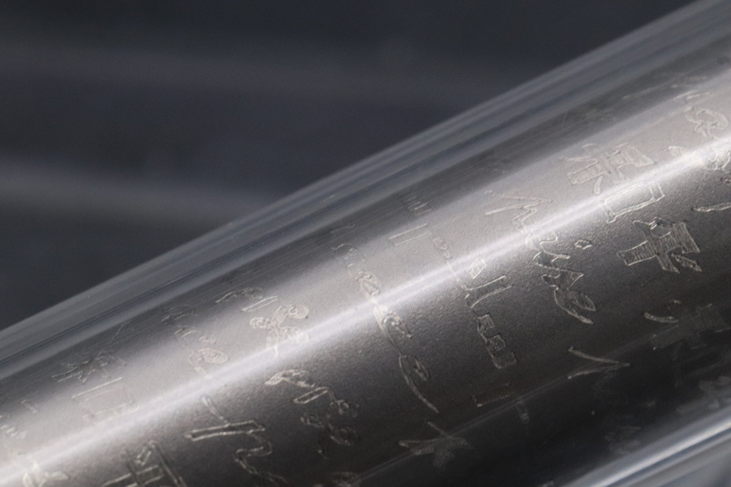 Omas Harmonia Mundi Titanium Gold Limited Edition Fountain Pen - NEVER INKED
