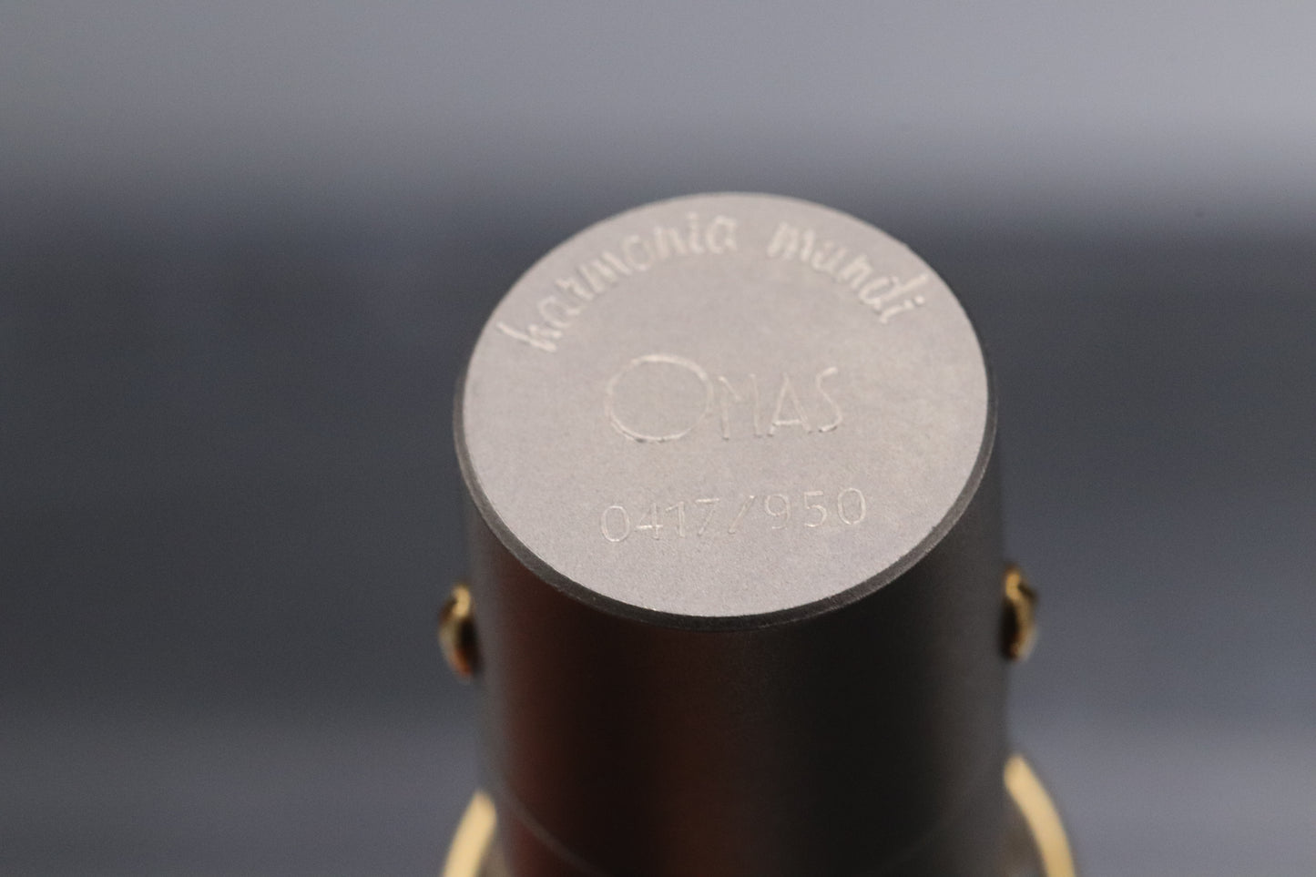 Omas Harmonia Mundi Titanium Gold Limited Edition Fountain Pen - NEVER INKED