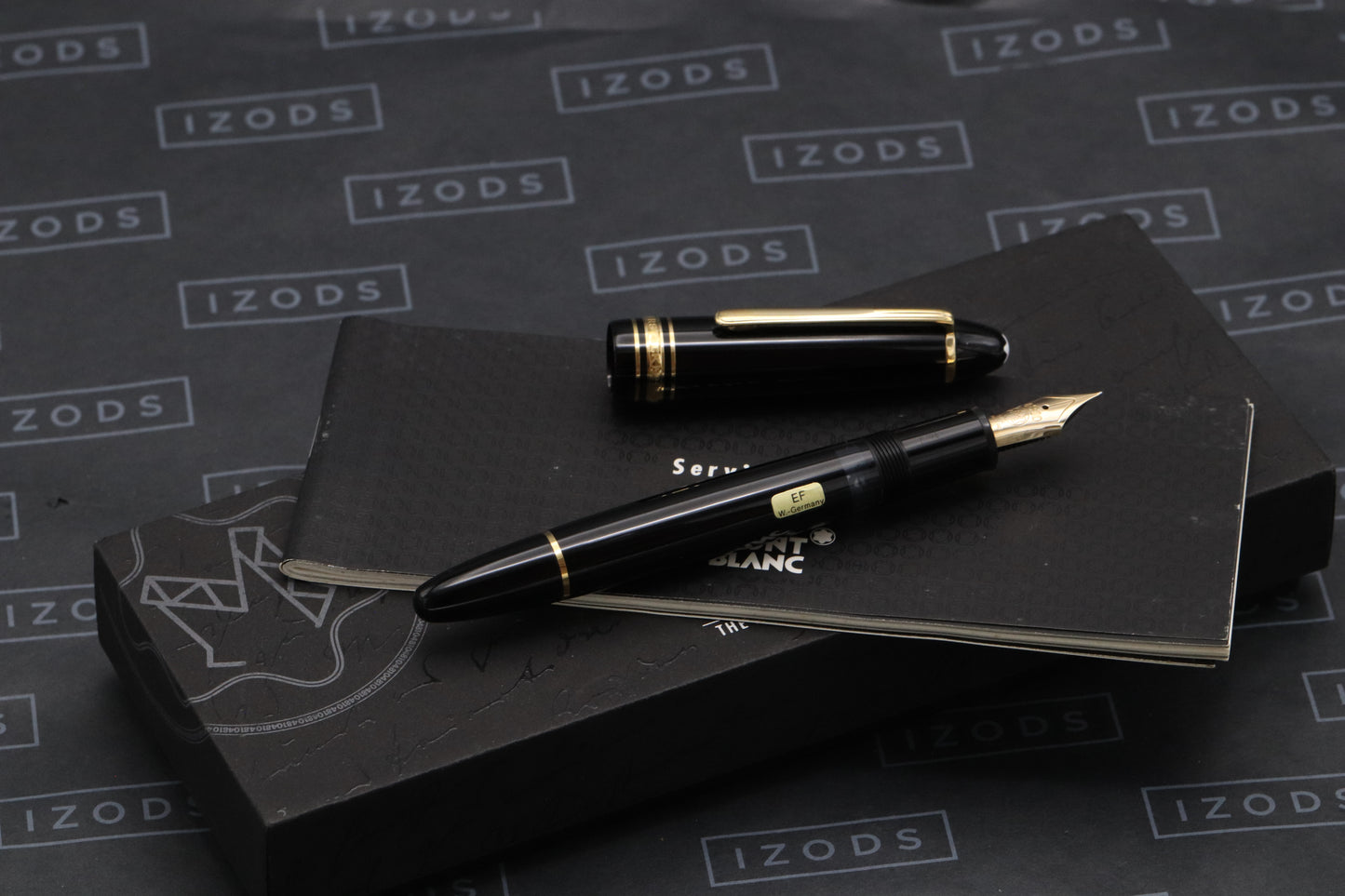 Montblanc Meisterstuck 146 LeGrand Gold Coated Fountain Pen - EF Monotone Nib