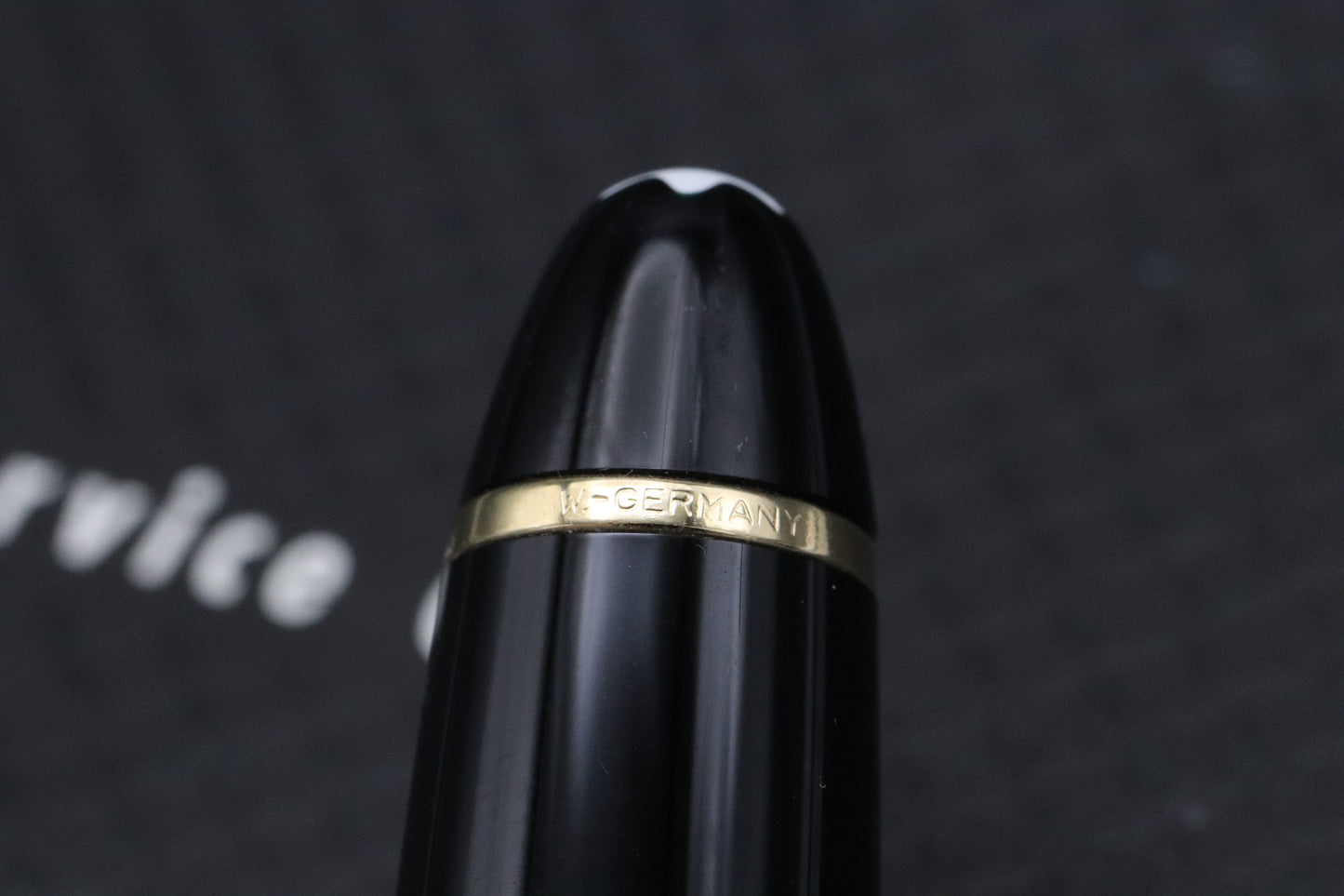 Montblanc Meisterstuck 146 LeGrand Gold Coated Fountain Pen - EF Monotone Nib