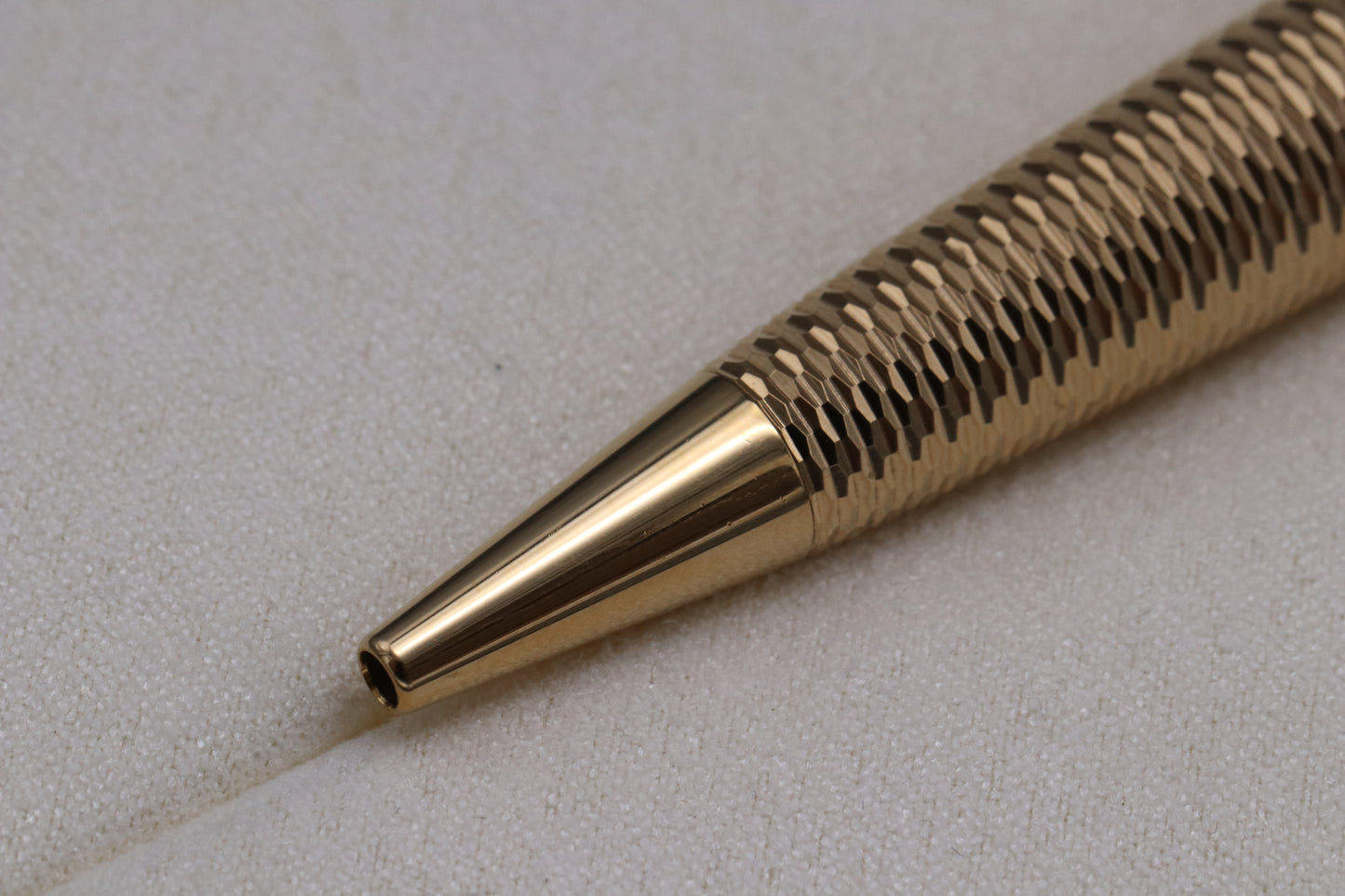 Montblanc Meisterstuck Midsize Geometry Gold-Coated Ballpoint Pen