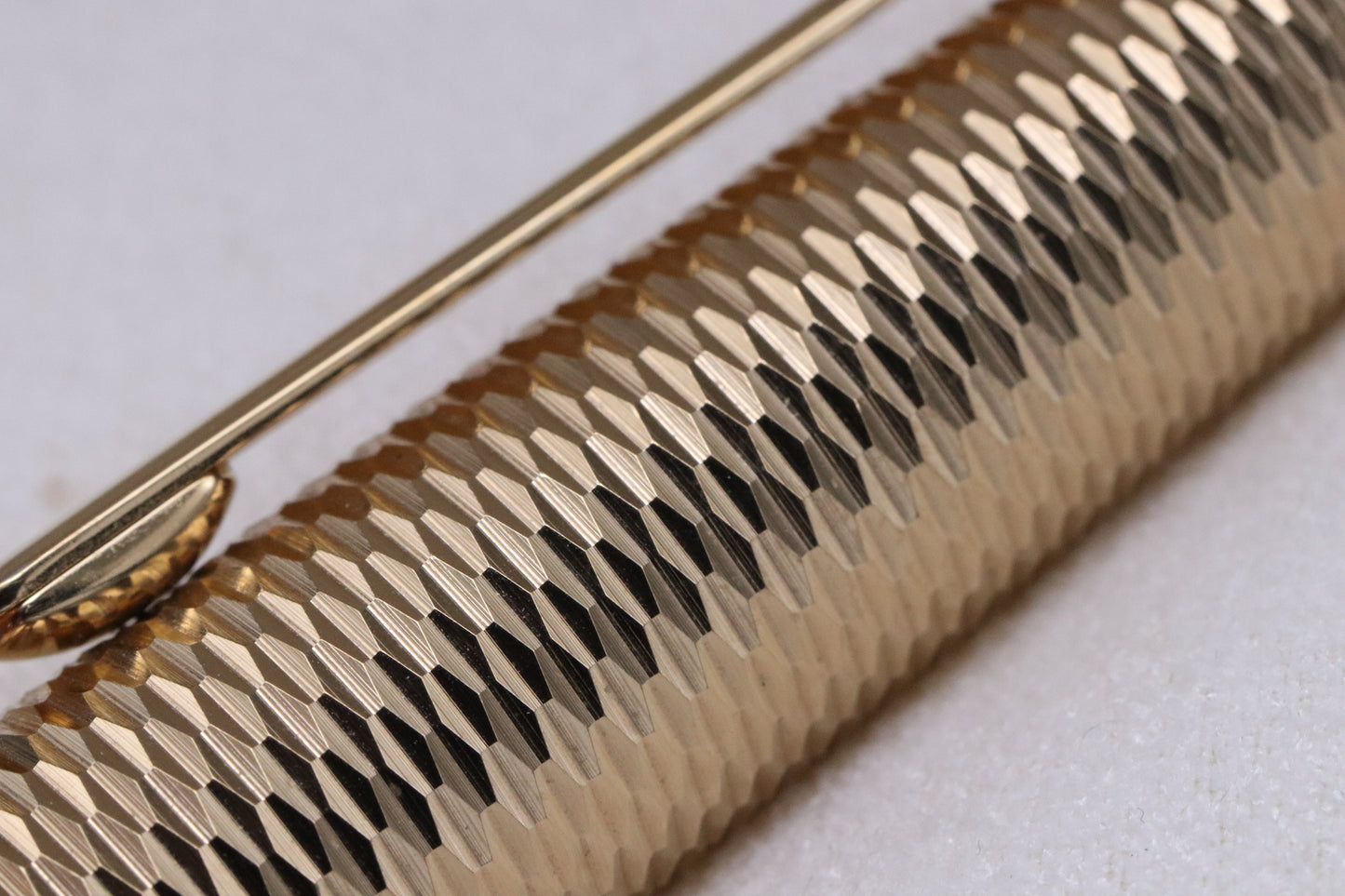 Montblanc Meisterstuck Midsize Geometry Gold-Coated Ballpoint Pen