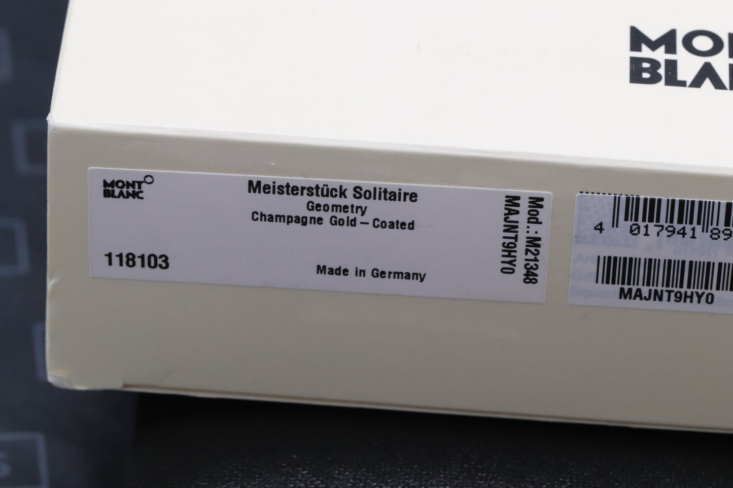 Montblanc Meisterstuck Midsize Geometry Gold-Coated Ballpoint Pen