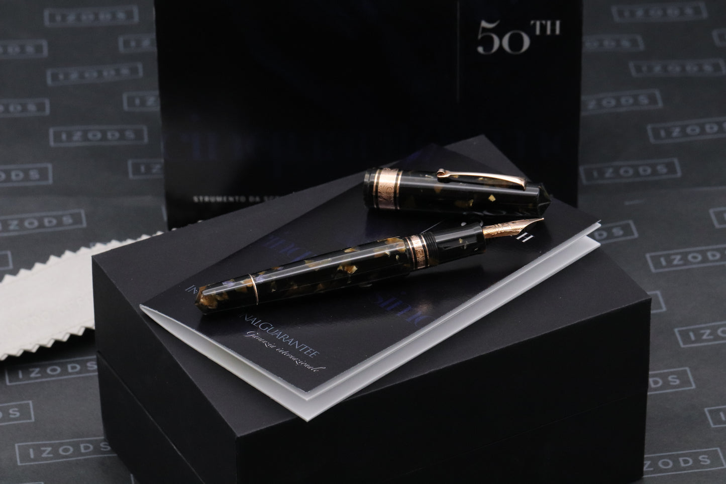 Leonardo Cinquantesimo 50th Ann. Federico Celluloid Fountain Pen - NEVER INKED