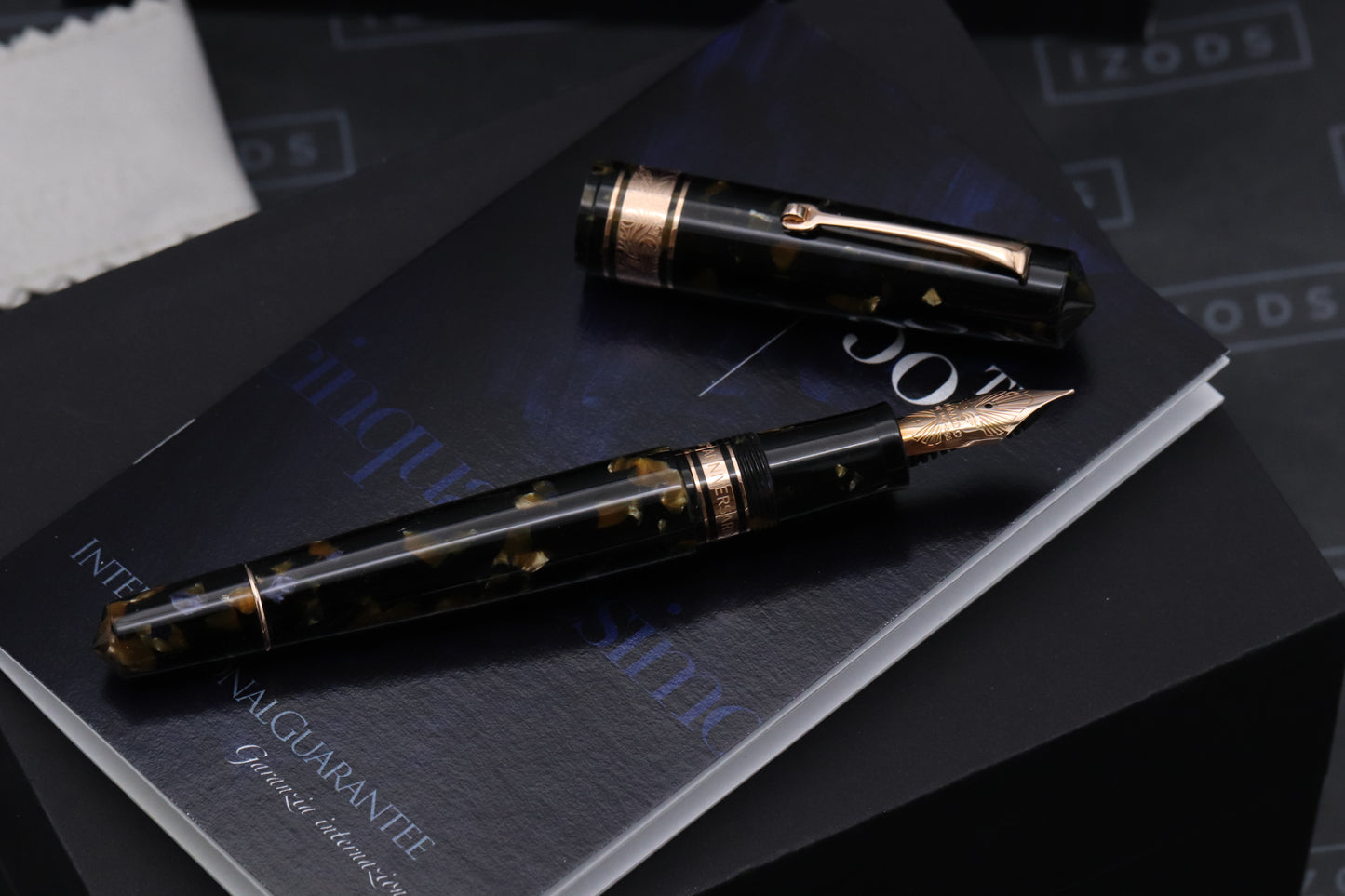Leonardo Cinquantesimo 50th Ann. Federico Celluloid Fountain Pen - NEVER INKED