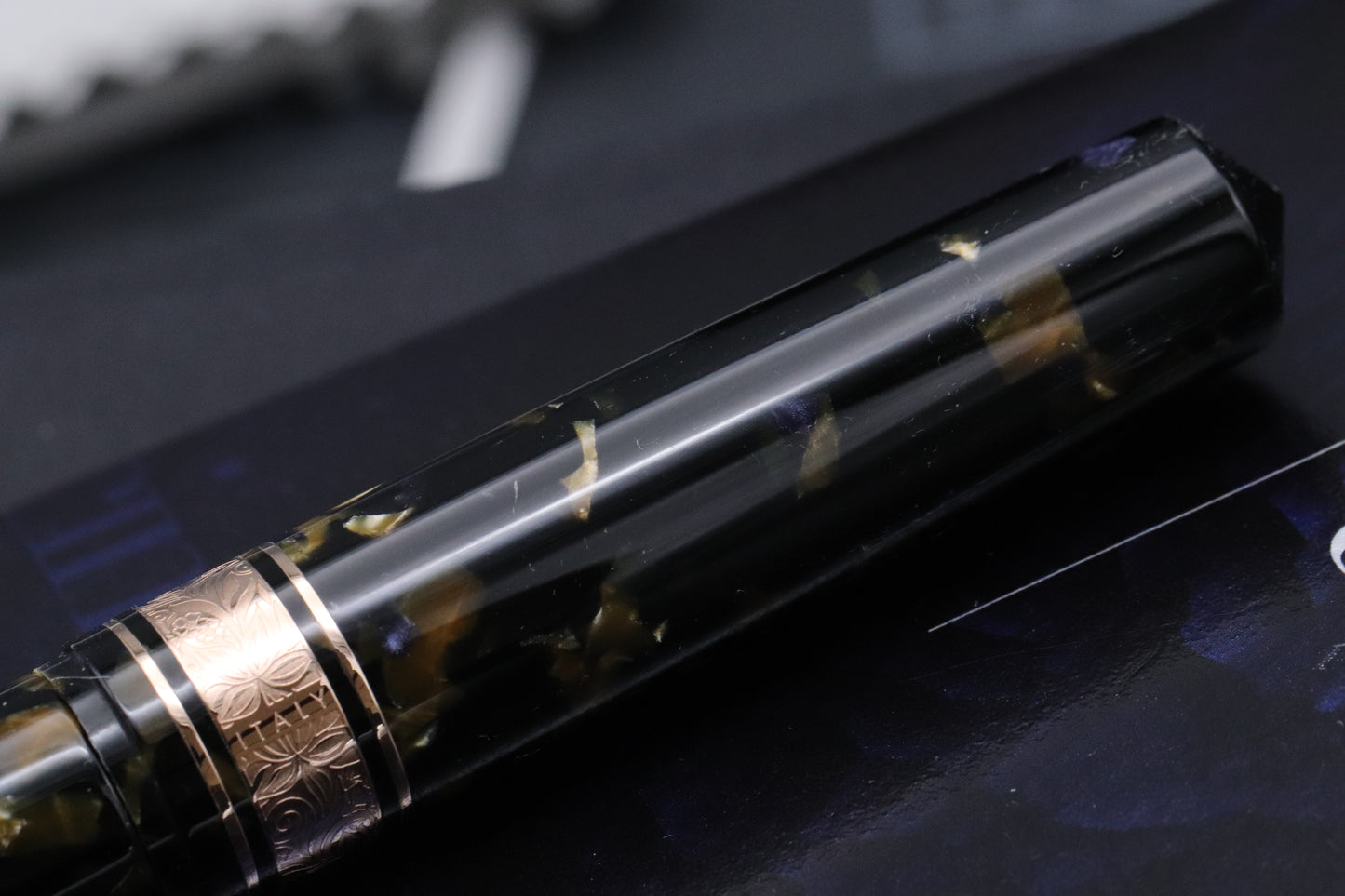 Leonardo Cinquantesimo 50th Ann. Federico Celluloid Fountain Pen - NEVER INKED