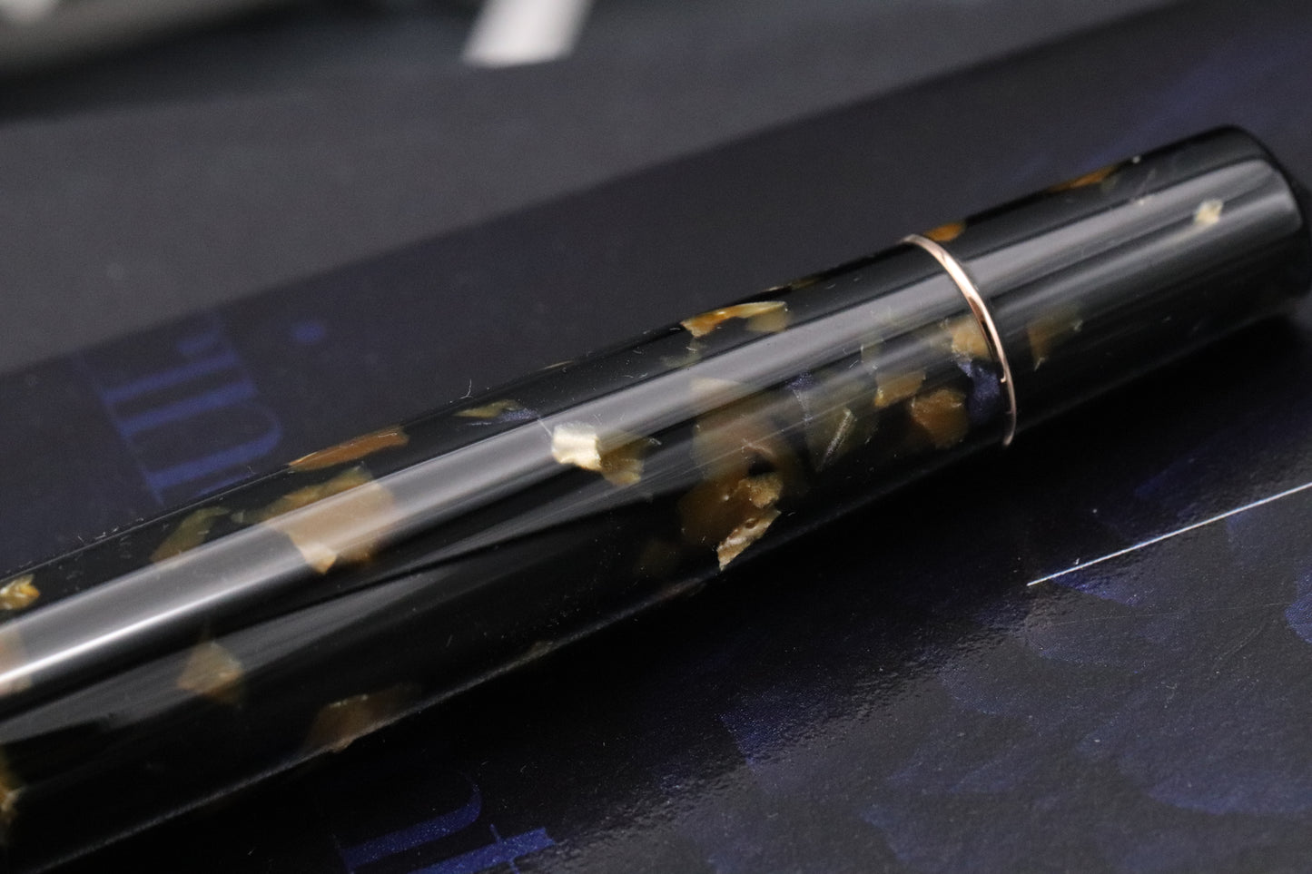 Leonardo Cinquantesimo 50th Ann. Federico Celluloid Fountain Pen - NEVER INKED