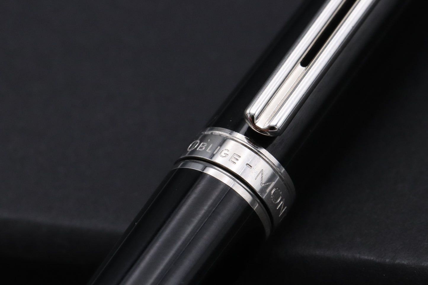 Montblanc Noblesse Oblige Black Fountain Pen - Serviced by Montblanc January 25
