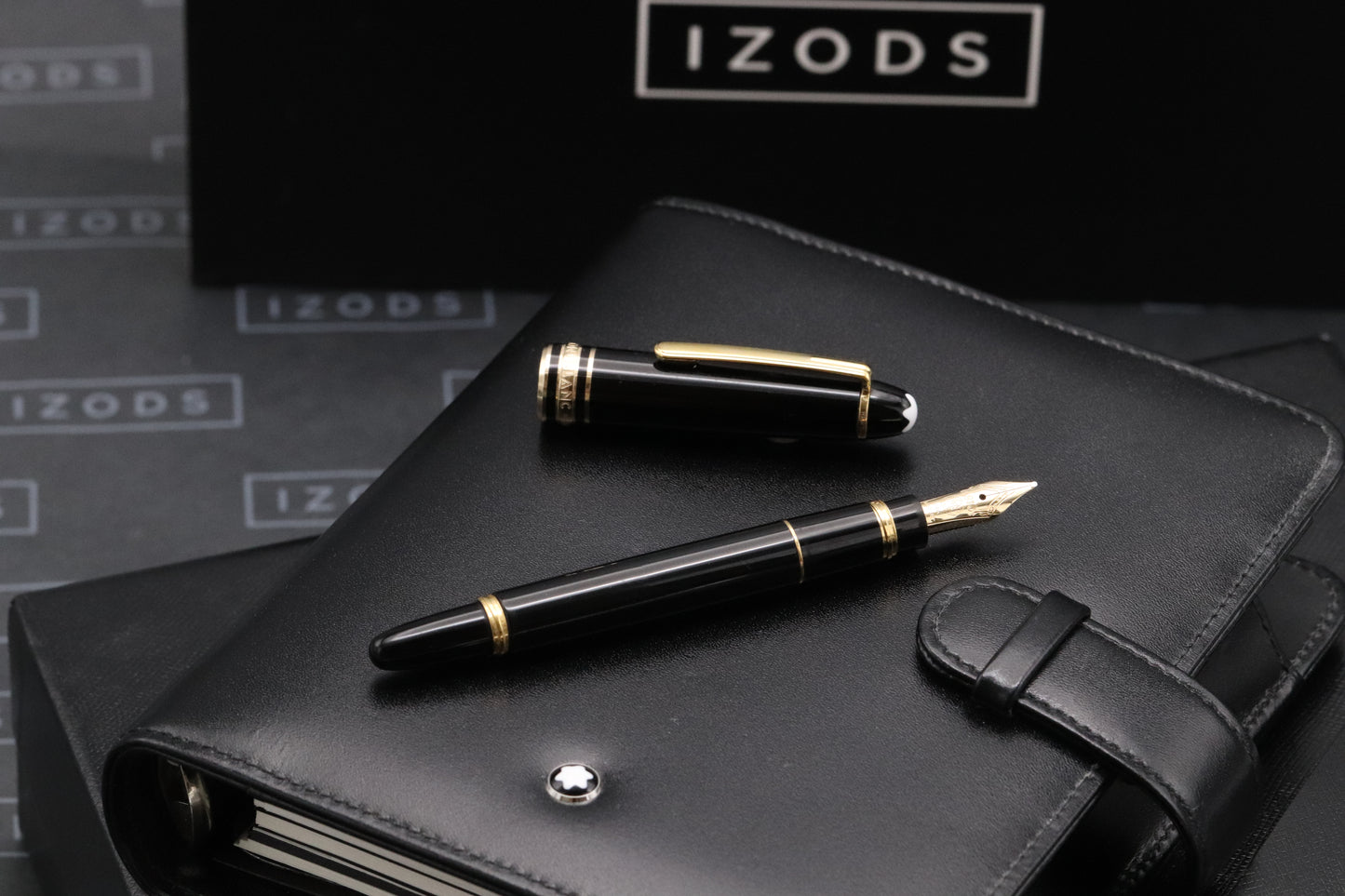 Montblanc Meisterstück 114 Mozart Gold-Coated Fountain Pen with Organiser