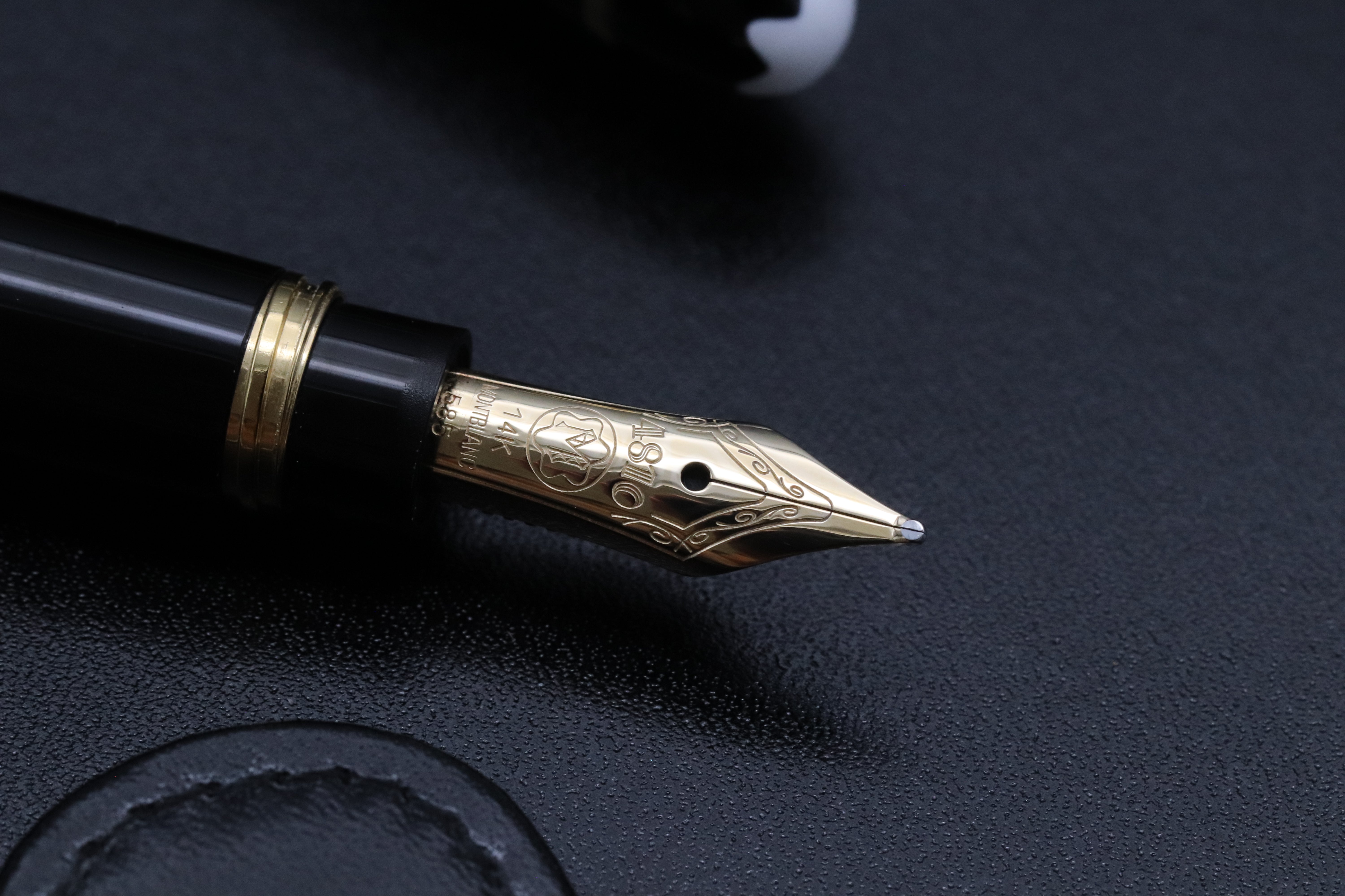 Montblanc Meisterstück 114 Mozart Gold-Coated Fountain Pen with