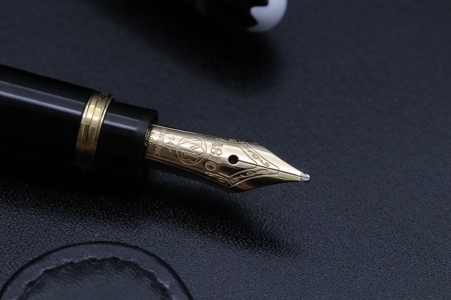 Montblanc Meisterstück 114 Mozart Gold-Coated Fountain Pen with Organiser