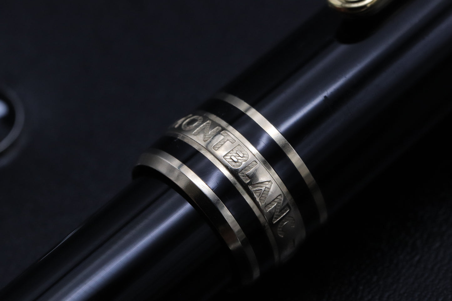 Montblanc Meisterstück 114 Mozart Gold-Coated Fountain Pen with Organiser