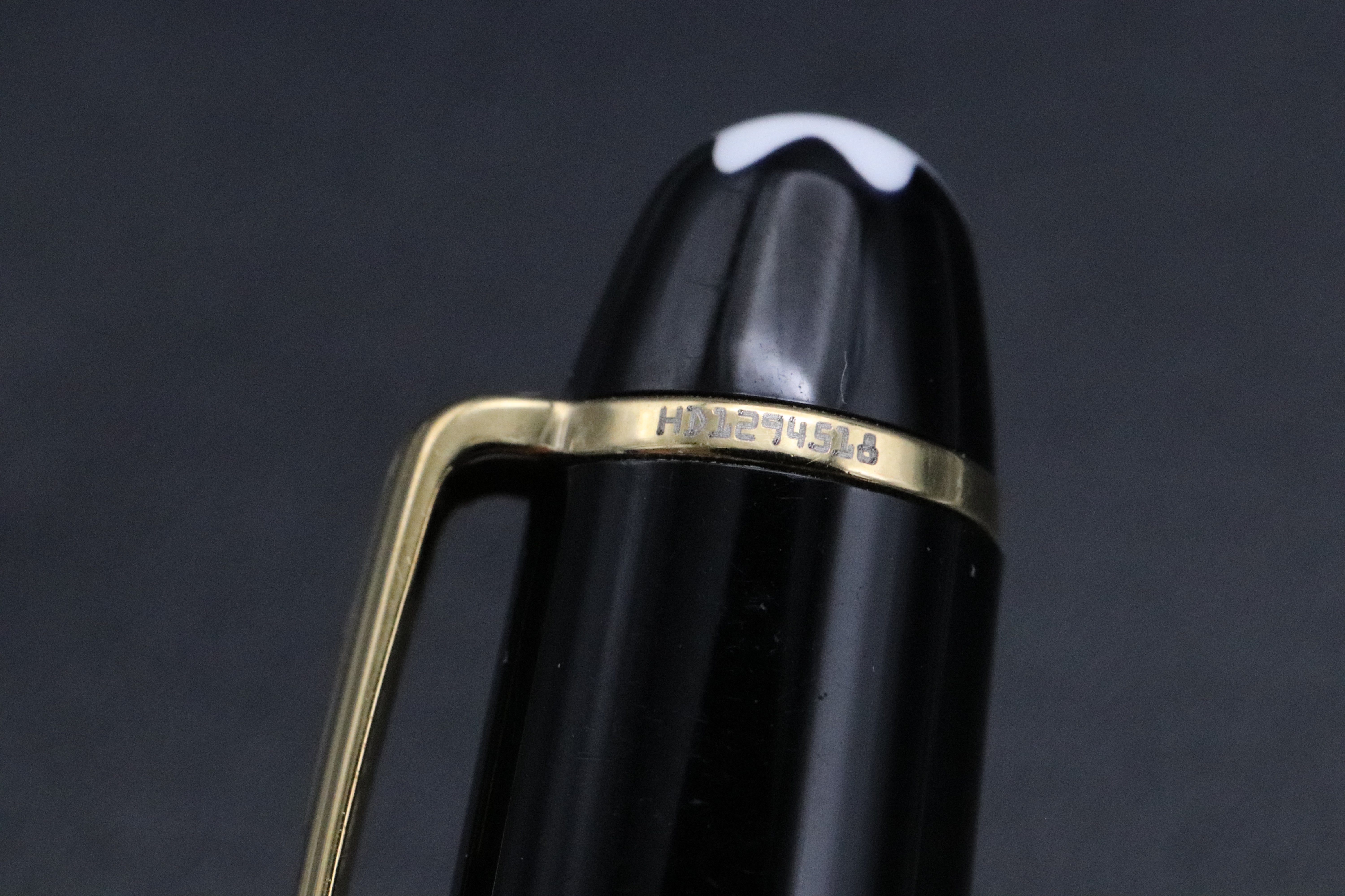 Montblanc Meisterstück 114 Mozart Gold-Coated Fountain Pen with