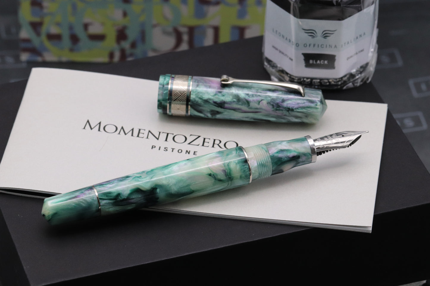Leonardo MZG Mother of Pearl Resin Limited Edition Fountain Pen