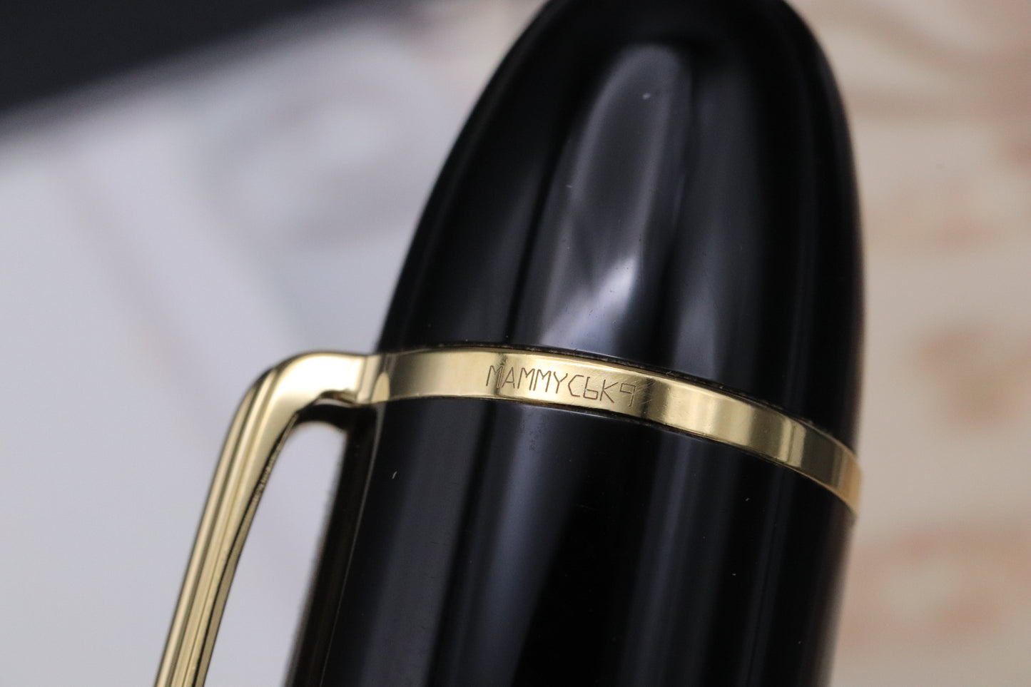Montblanc Meisterstuck 149 Gold-Coated Fountain Pen - Oblique Triple Broad Nib