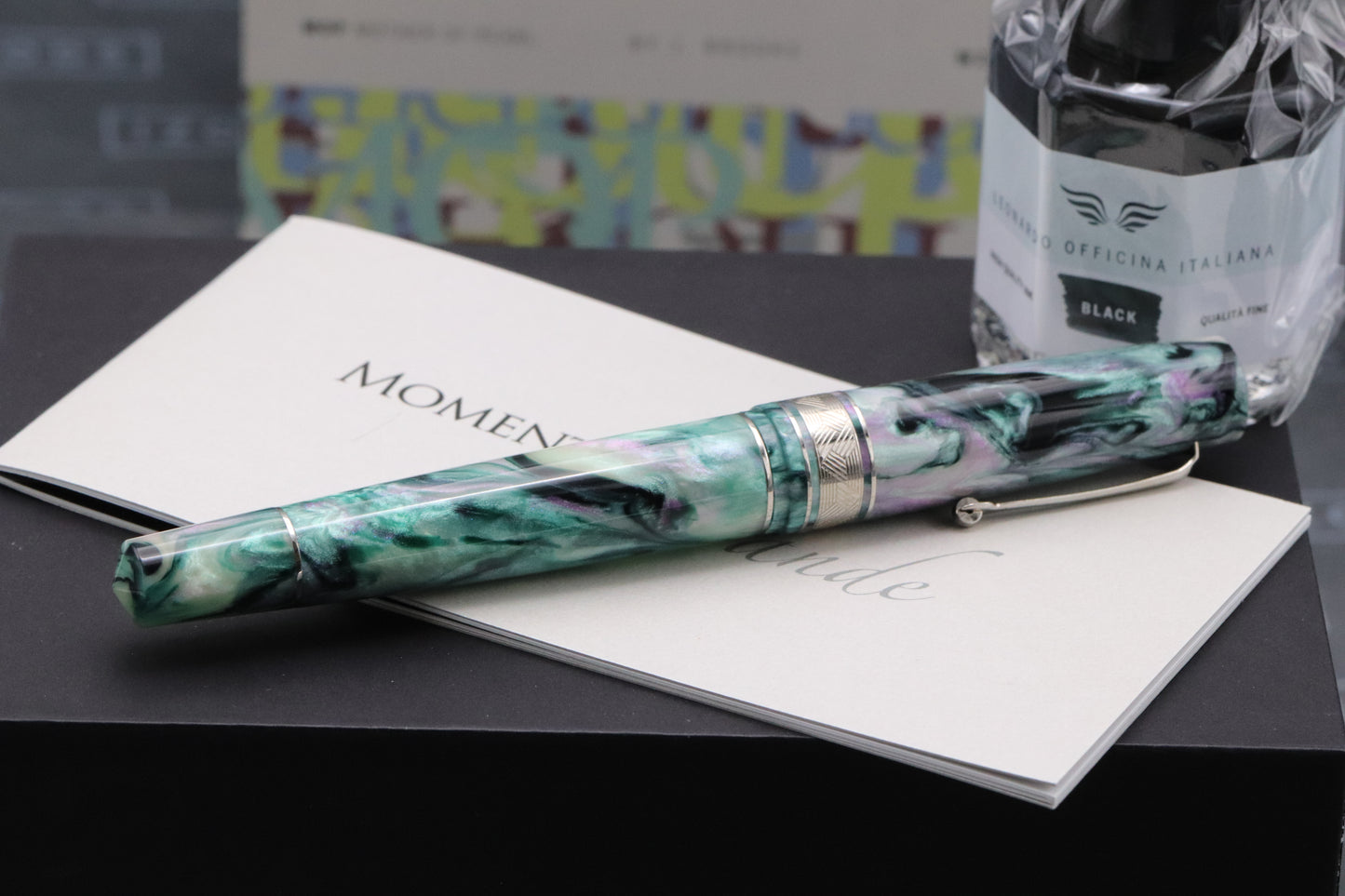 Leonardo MZG Mother of Pearl Resin Limited Edition Fountain Pen