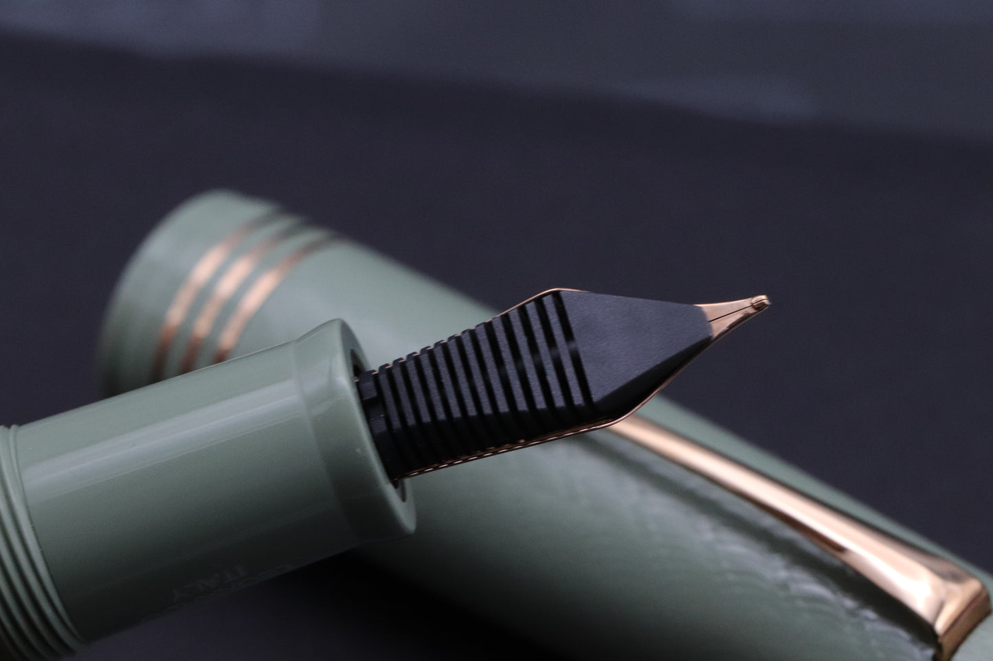 Leonardo MZG 2.0 Art of Guilloche Verdigris Fountain Pen - UNUSED